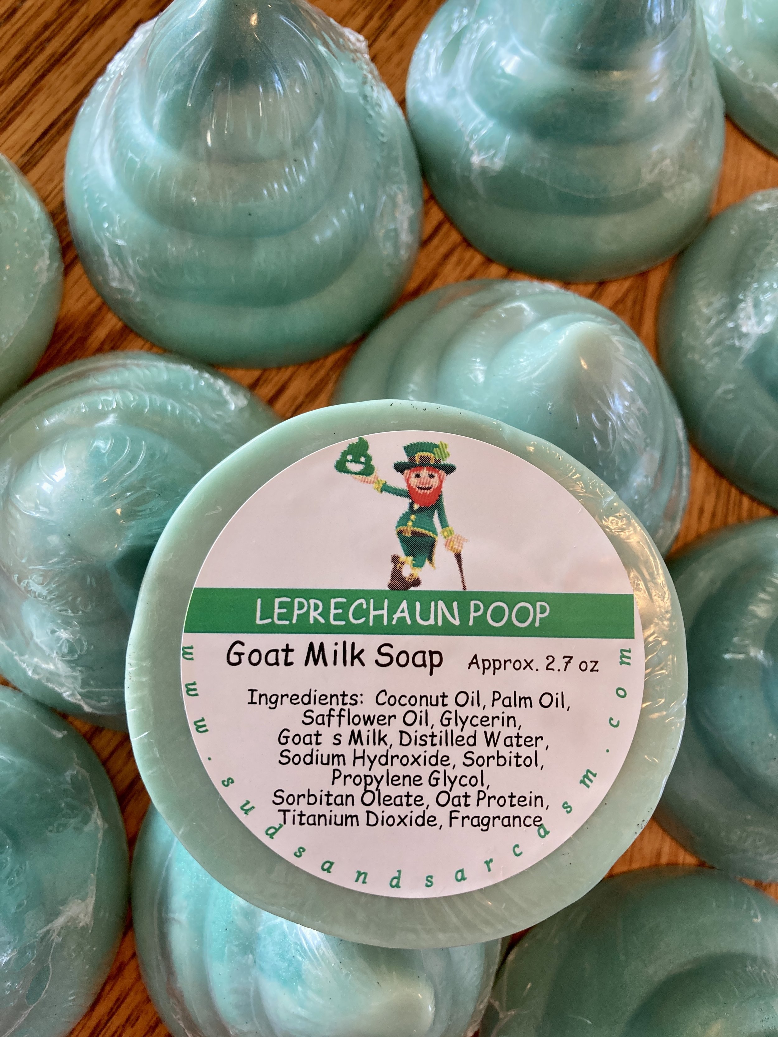 Leprechaun Poop Soap — Suds & Sarcasm