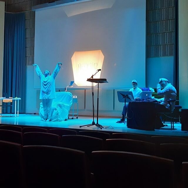 Fun first few shows of our chamber opera Music and the Brain 🧠 @helgi.ingvarsson.composer  #chamberopera #new music# #icelandicmusic