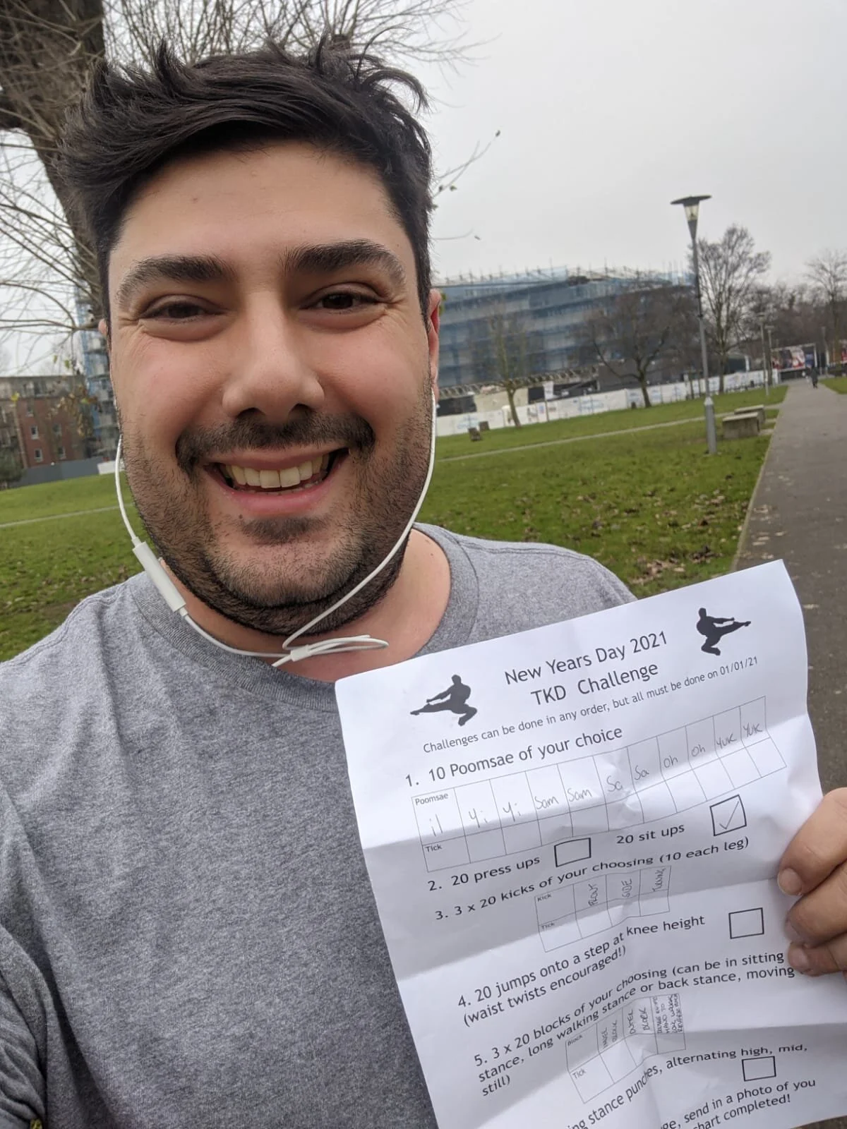 New Year's Day challenge 2021