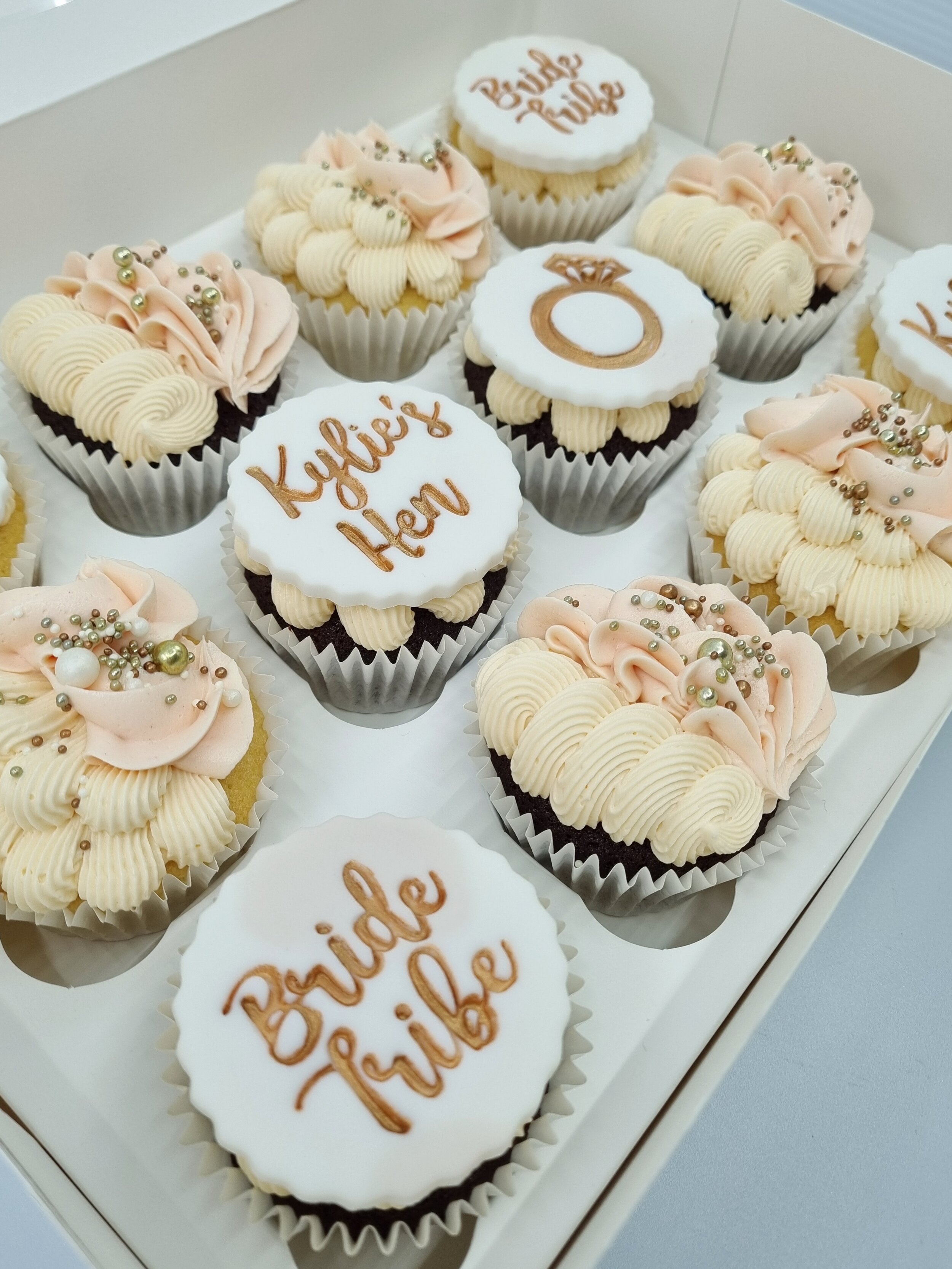 Kylie's Hen Cupcakes