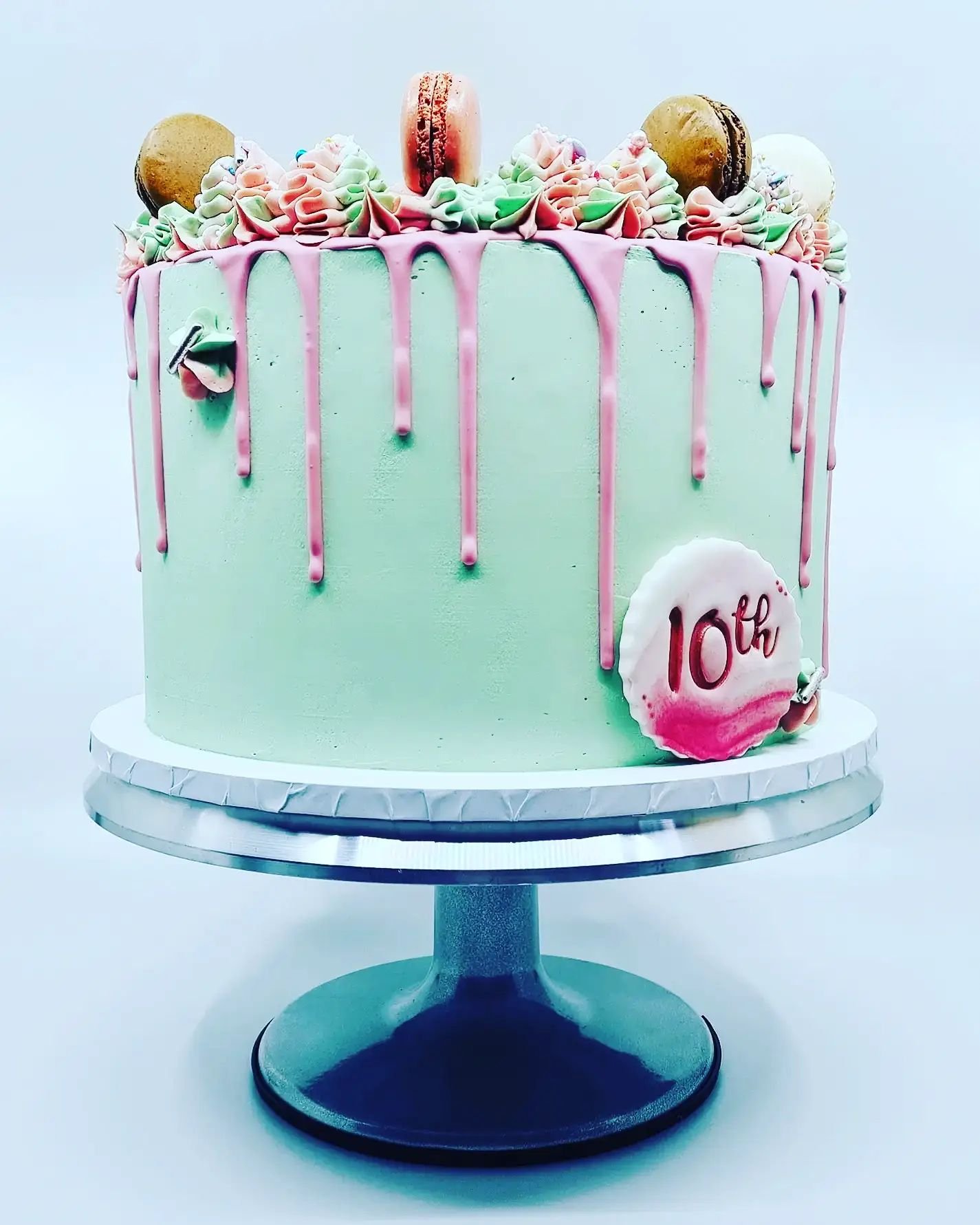 Girly 10th Birthday Cake