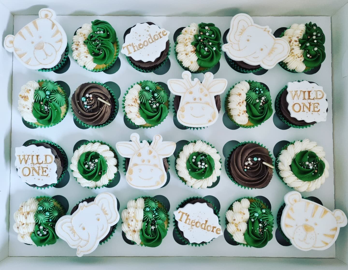 Wild One Cupcakes for Theodore