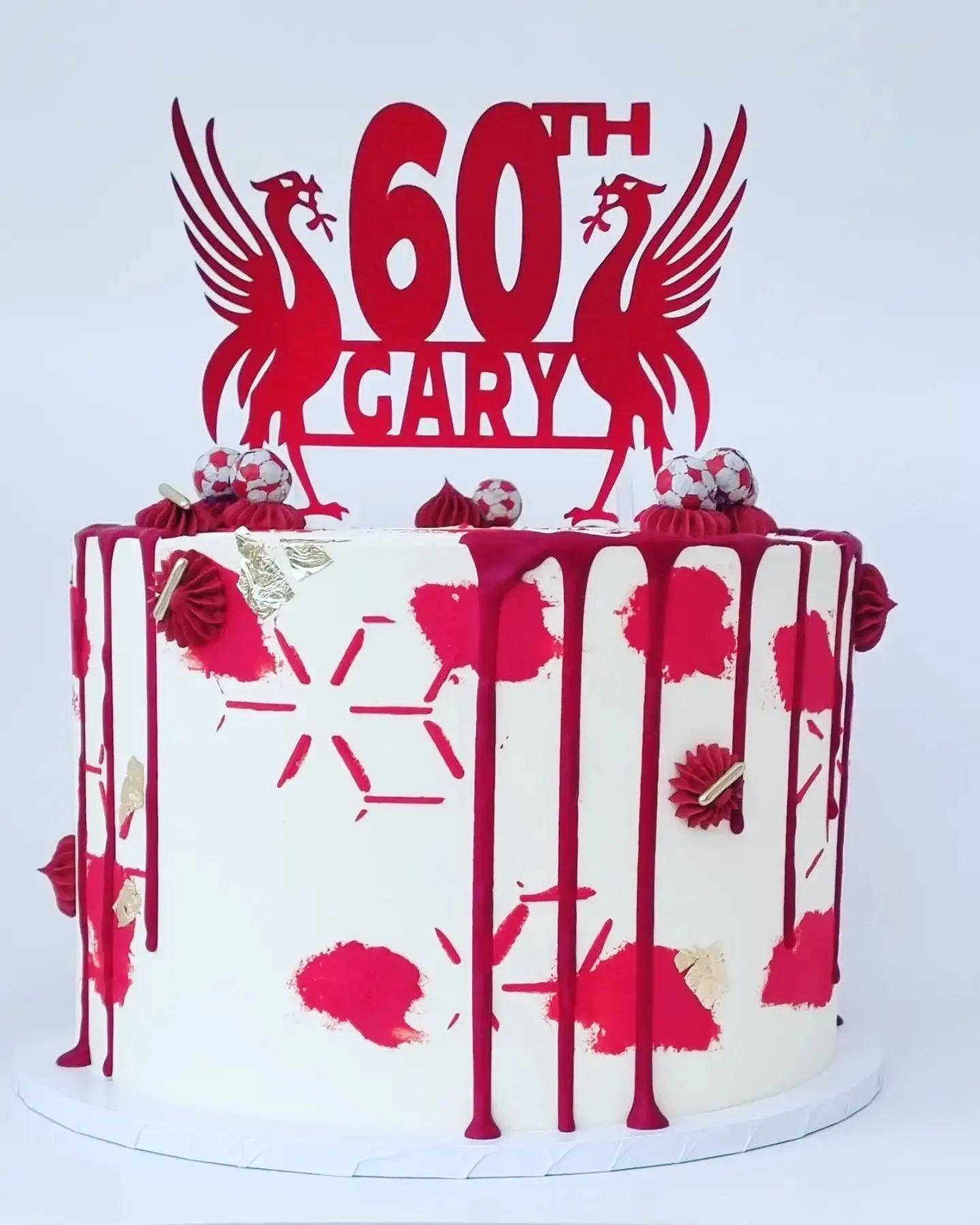 Liverpool FC Birthday Cake