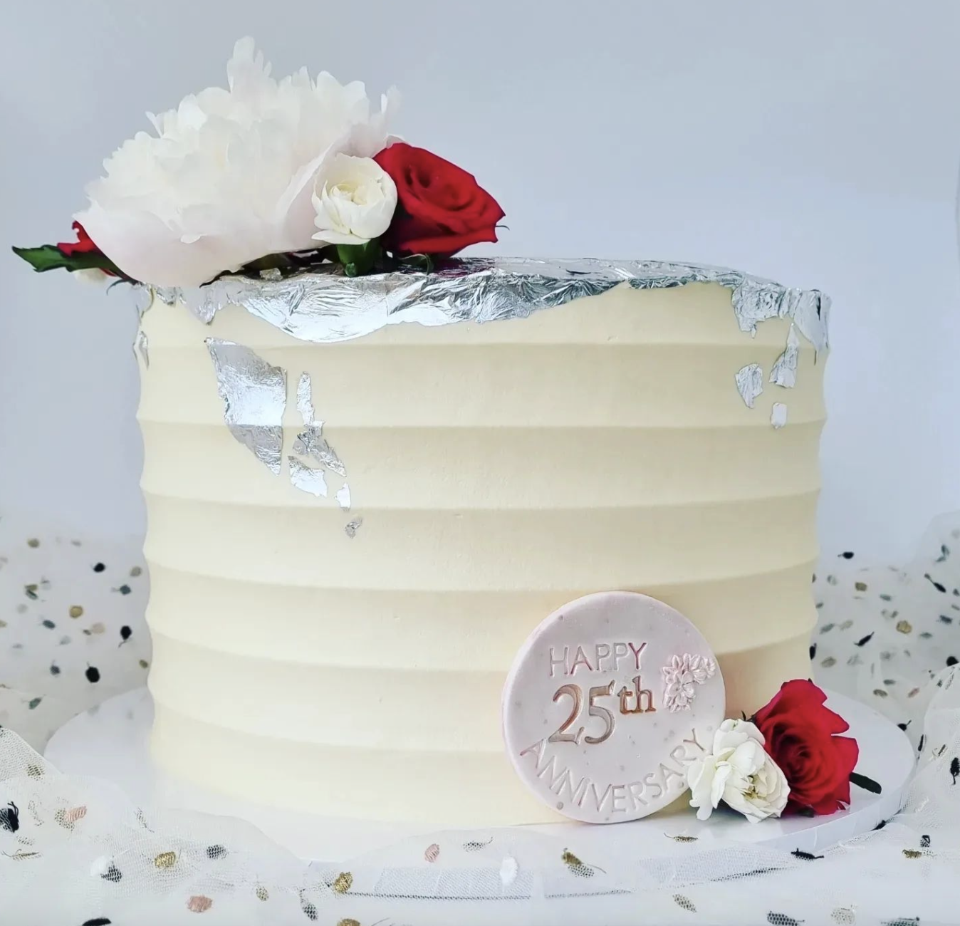 25th Anniversary Cake