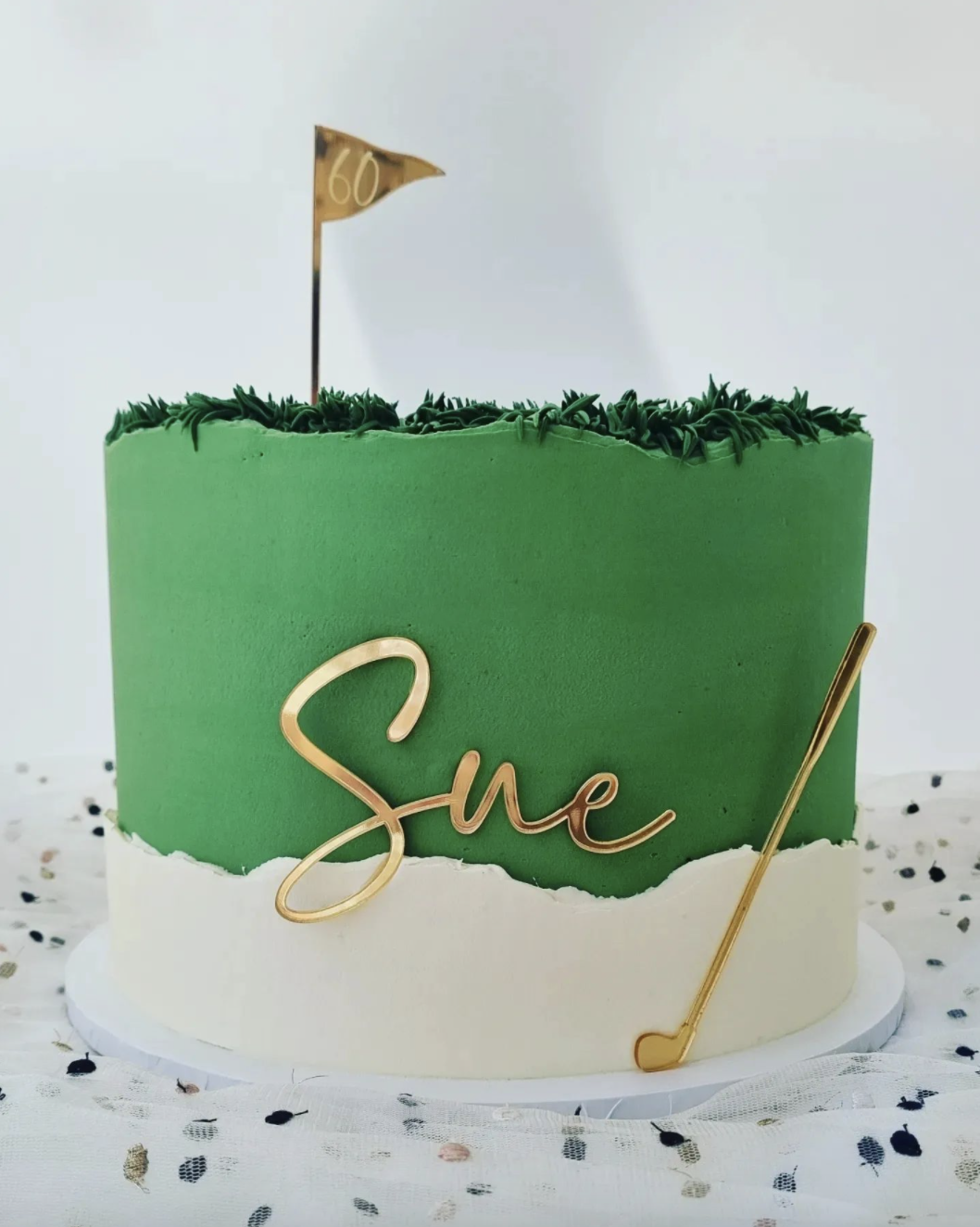 Golfing Theme Cake