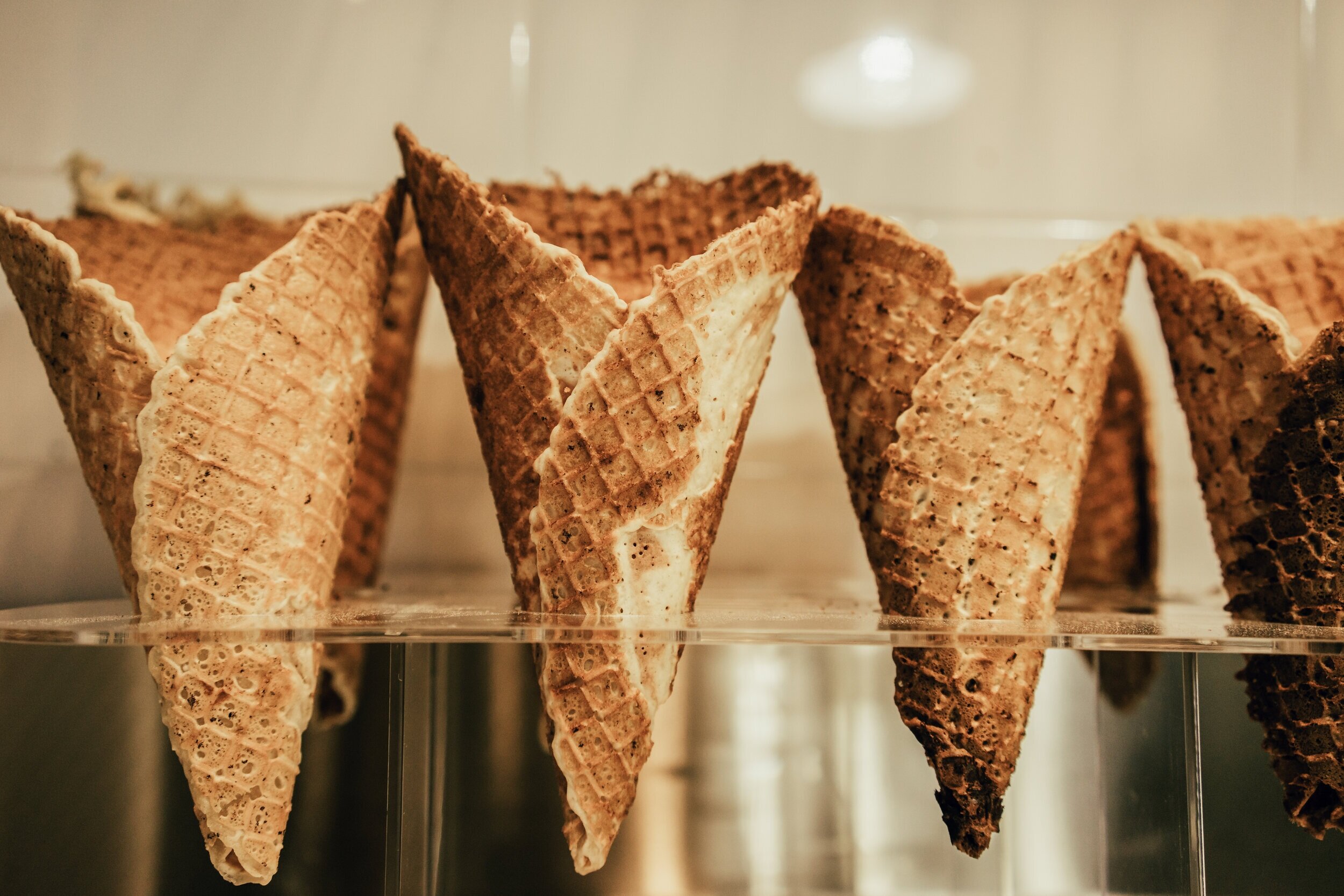 Handmade Waffle Cones