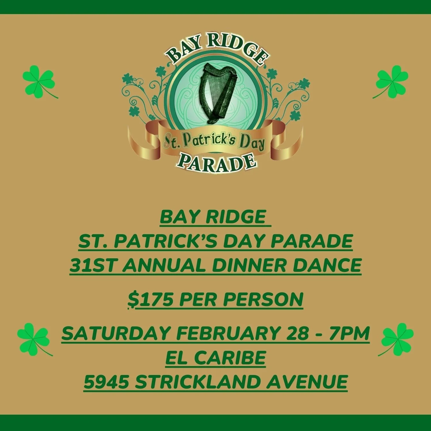 Dinner Dance Tickets