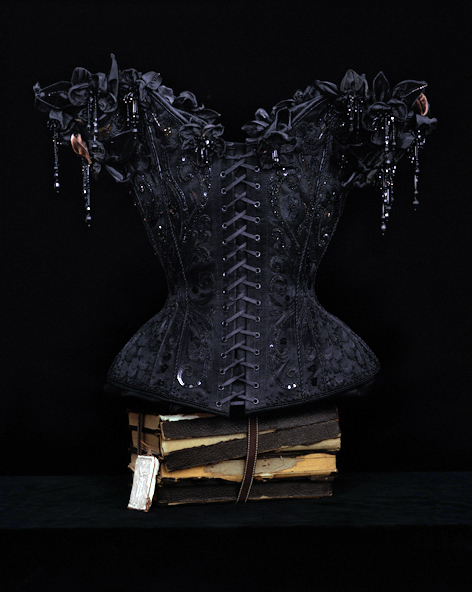 Still Life with a Beaded Corset by Mr. Pearl, Paris, 2007