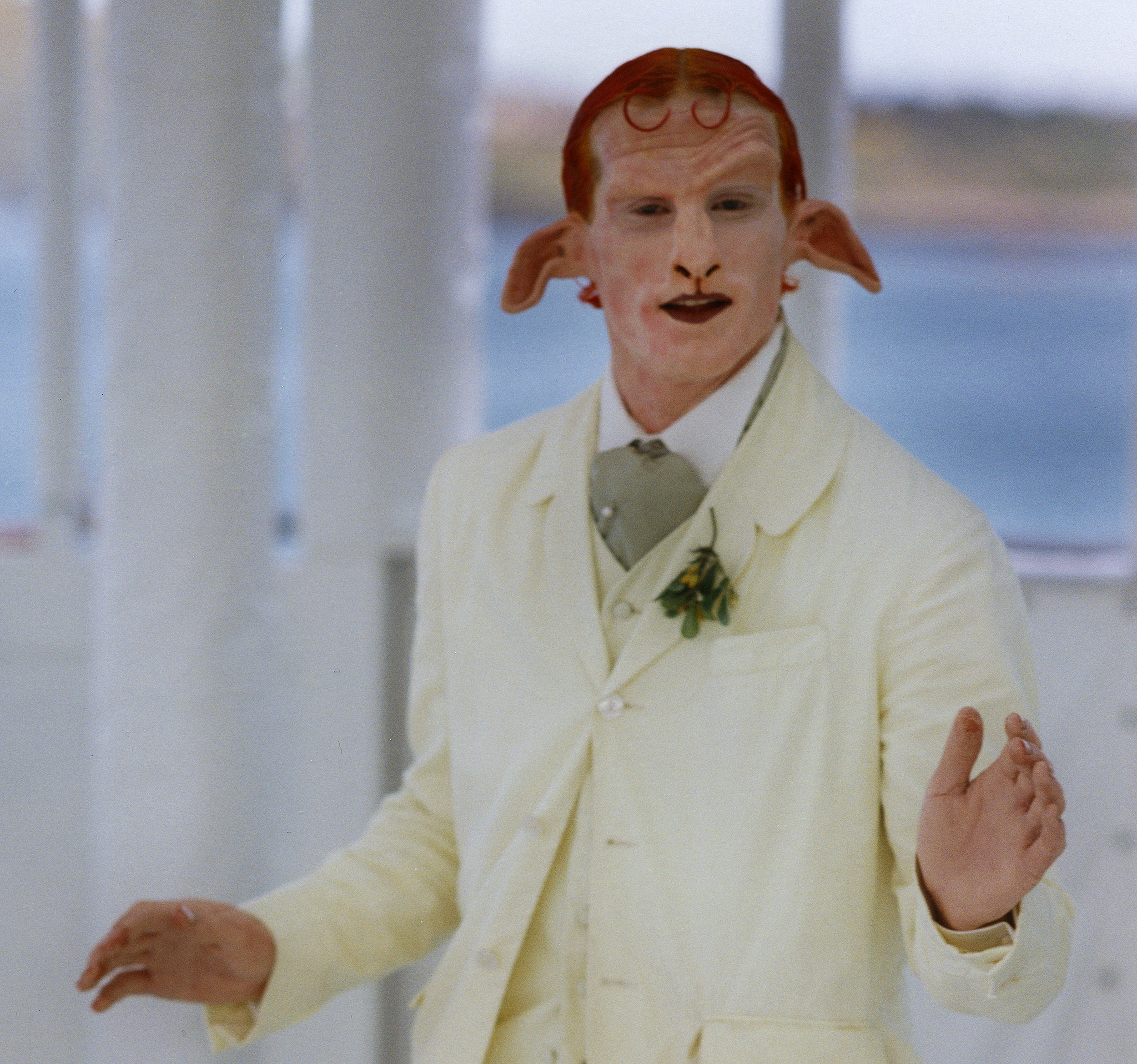 Matthew Barney as the Loughton Candidate, Isle of Man, 1995