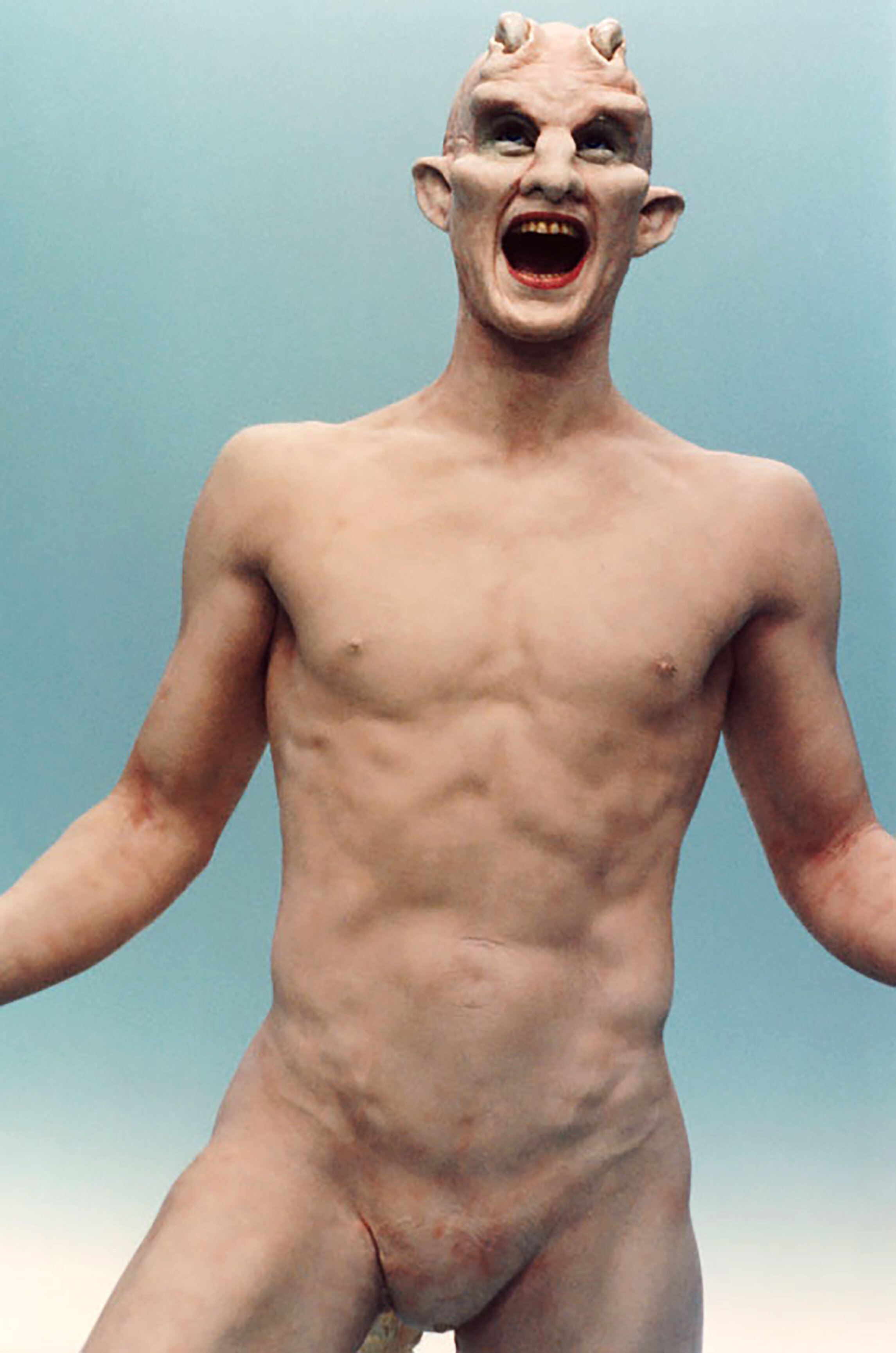 Matthew Barney in Envelopa: Drawing Restraint 7 (Outtake), Studio, NYC, 1993