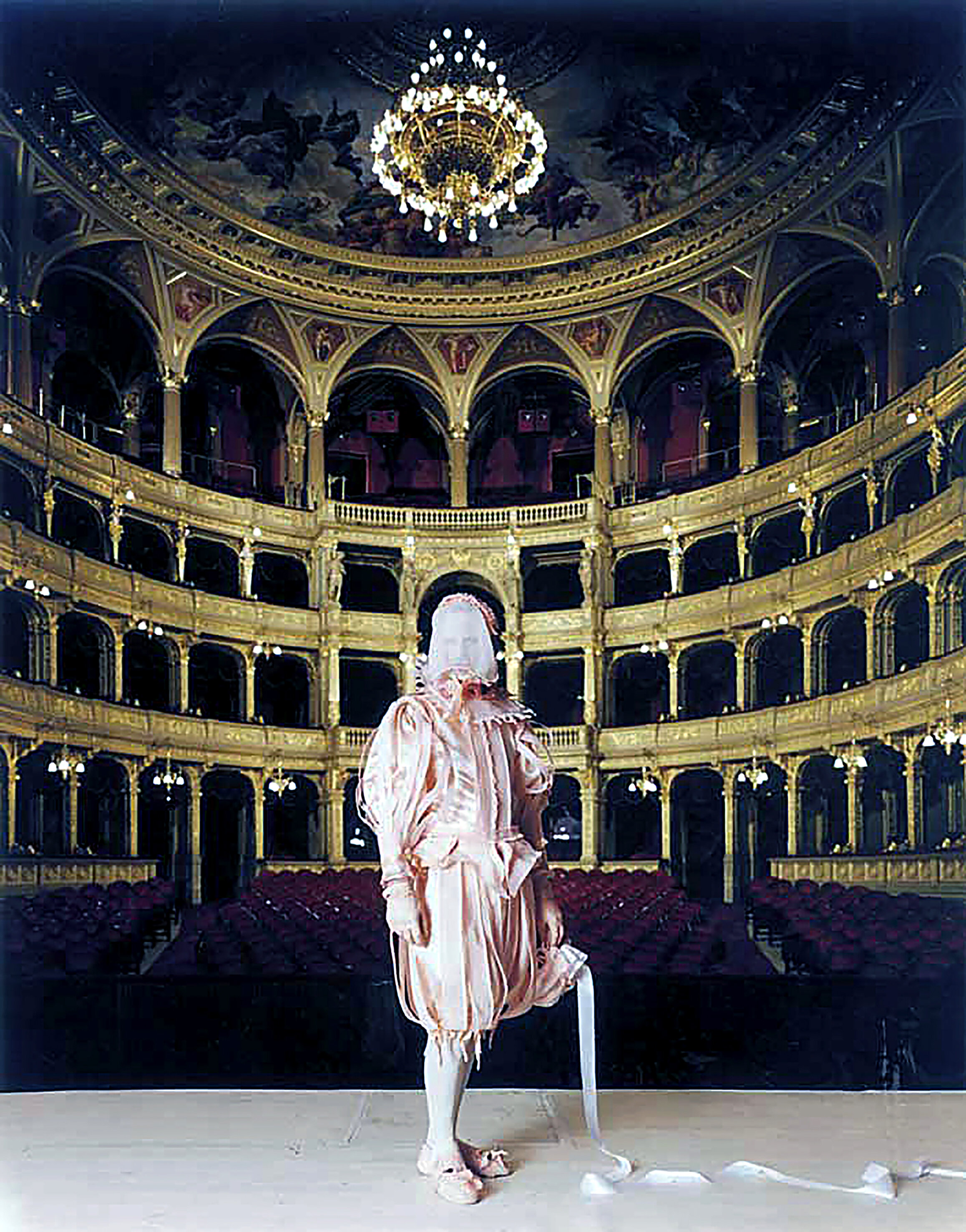 Matthew Barney as the Magician (Outtake), Opera House, Budapest, 1996