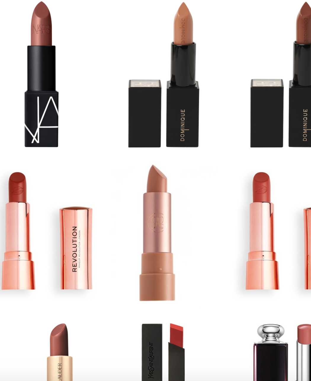 Nude lipsticks for darker skin tones