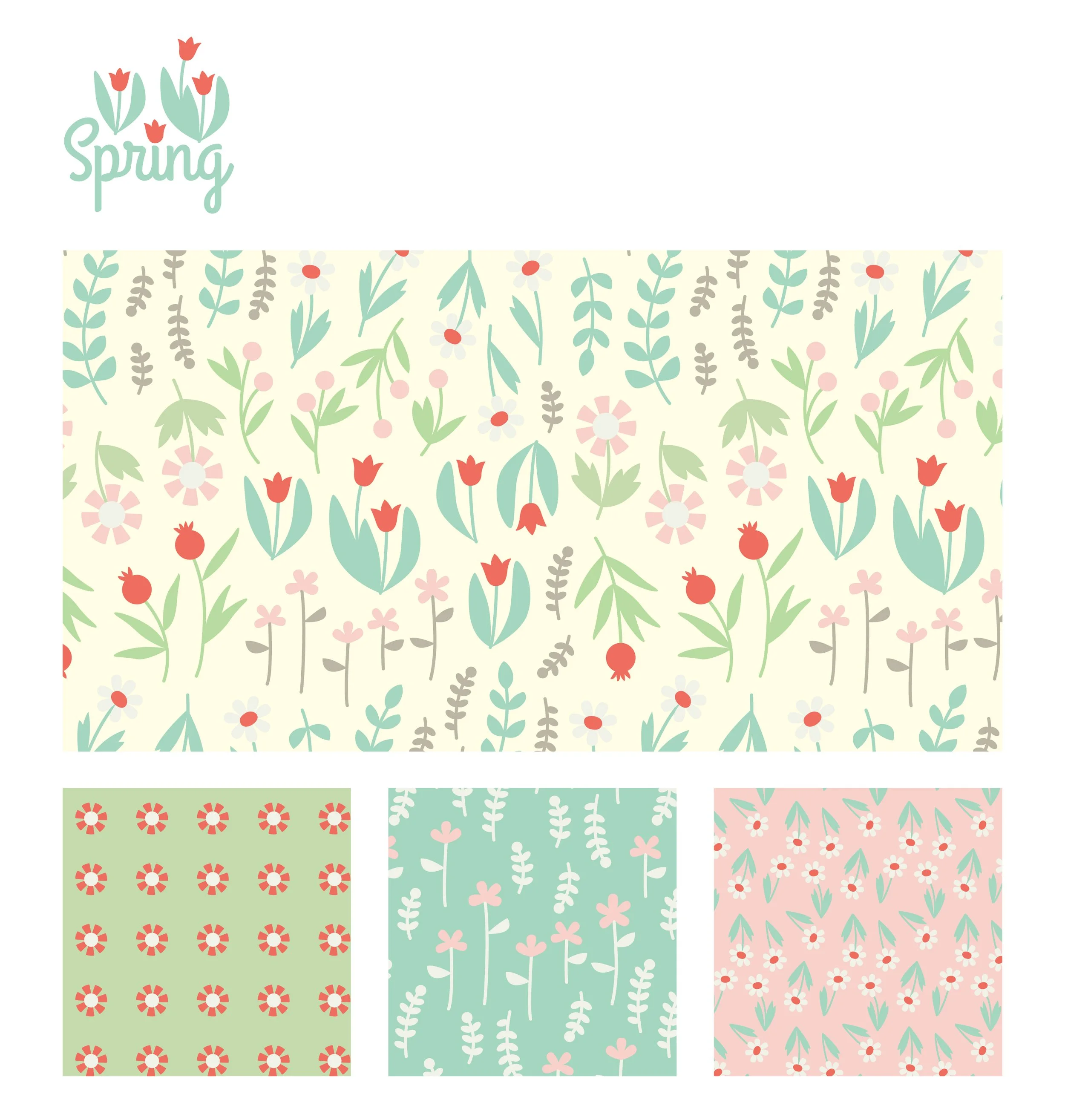 The floral print collection reflects the essence of spring and new life. I love the spirit of spring flowers and freshness that comes with spring. 