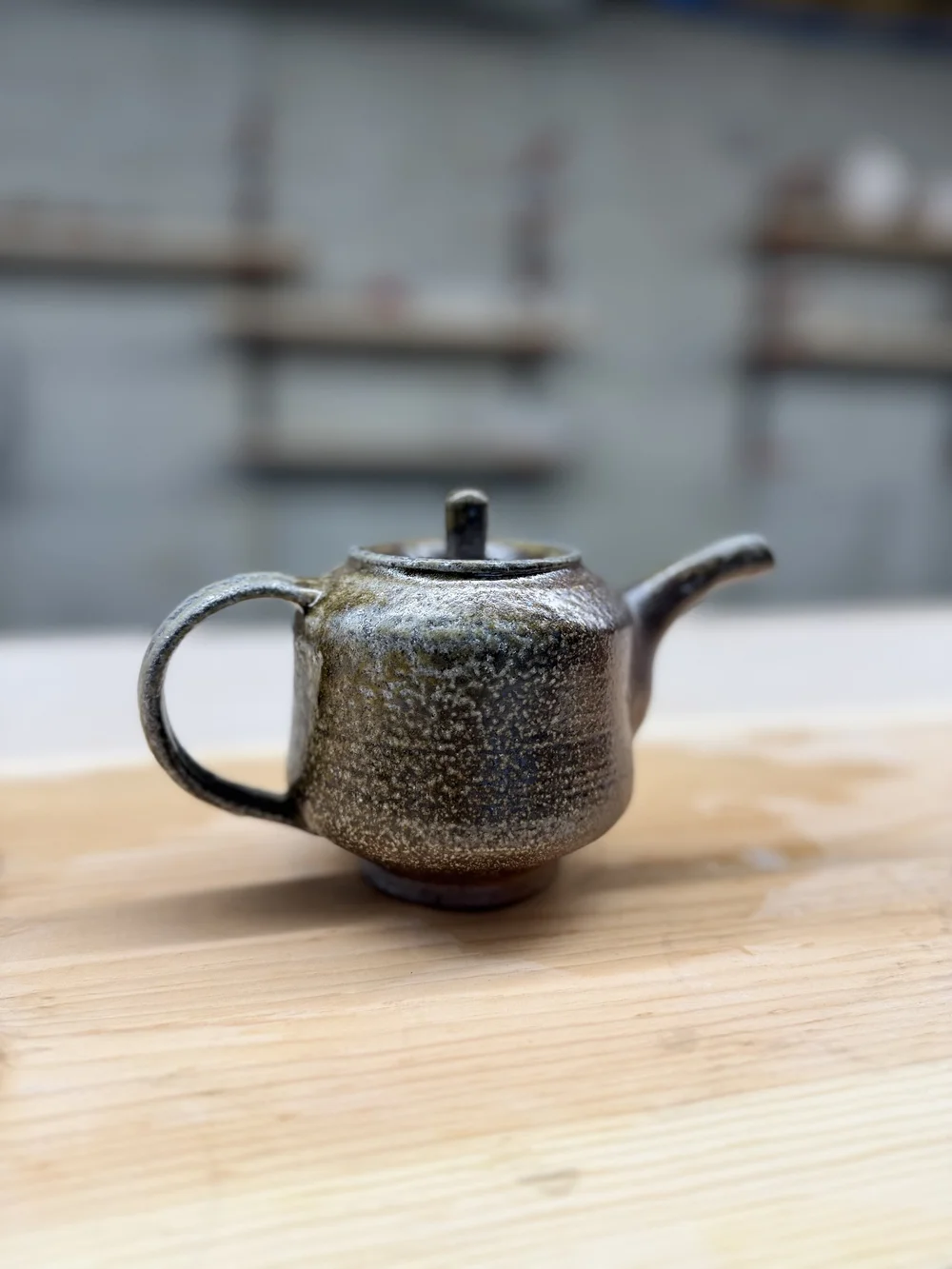 Woodfired Teapot 500 ml — Miki Shim Ceramics