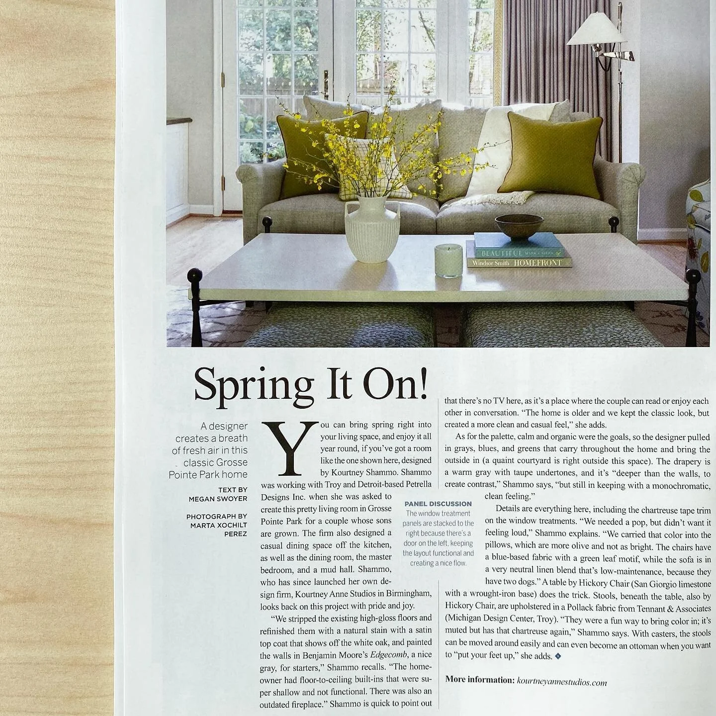 thrilled to see my work featured in the spring issue of Detroit Design magazine!!! big thanks to @msshousecalls and @detroitdesignmagazine ..it&rsquo;s always a pleasure! 😊 
.
go get your copies my friends! ✨🌼🌿🤍
.
.
📷: @martaxperez
.
.
#detroitd