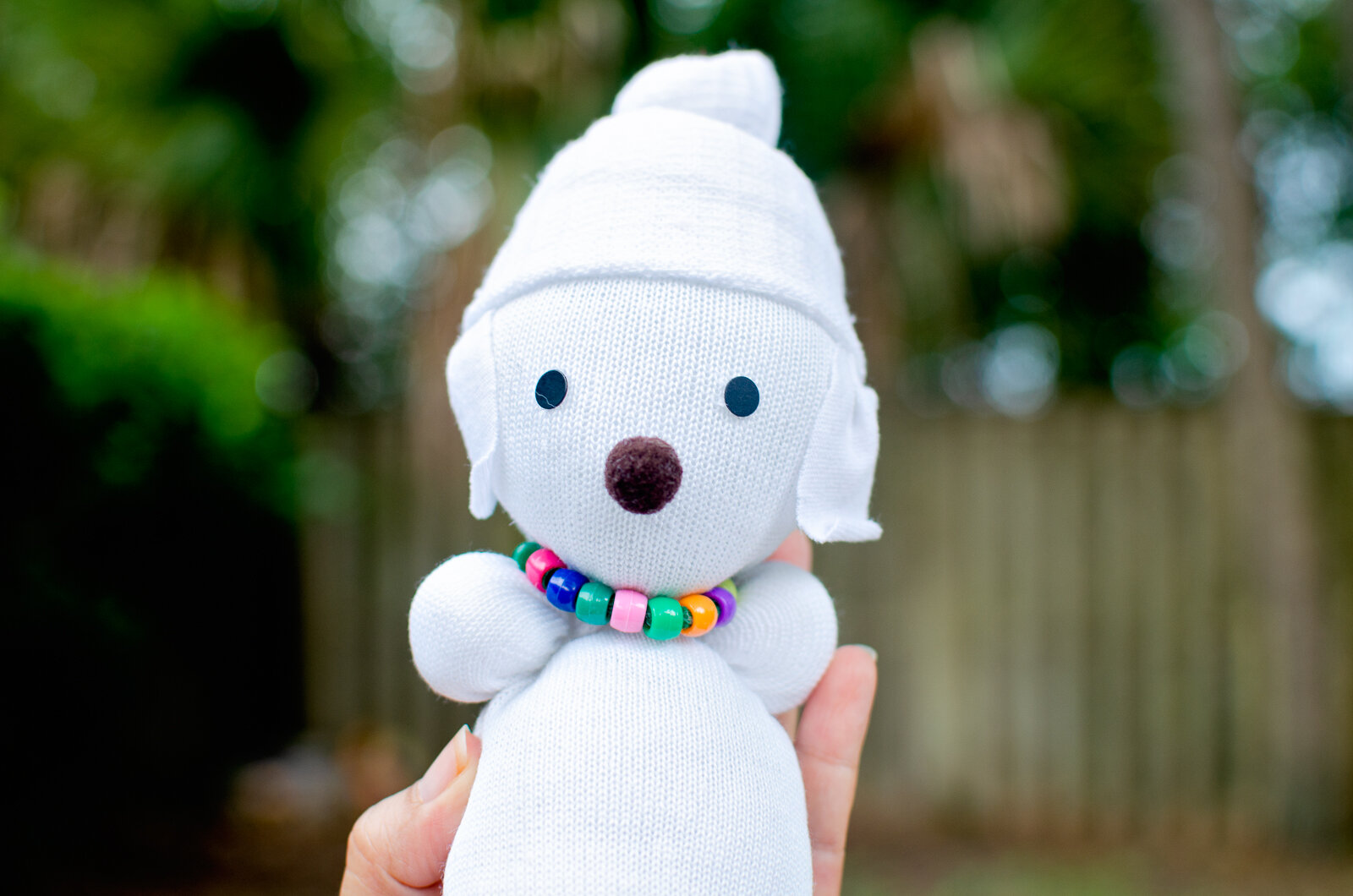 DIY: “No-sew” sock puppy — Our Happy Tribe