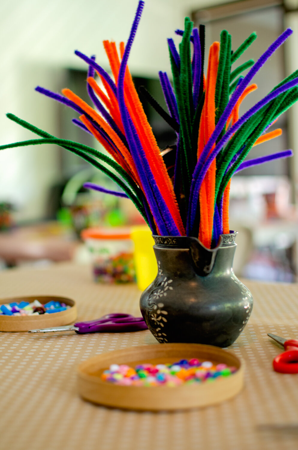 DIY: Pipe cleaner broom — Our Happy Tribe