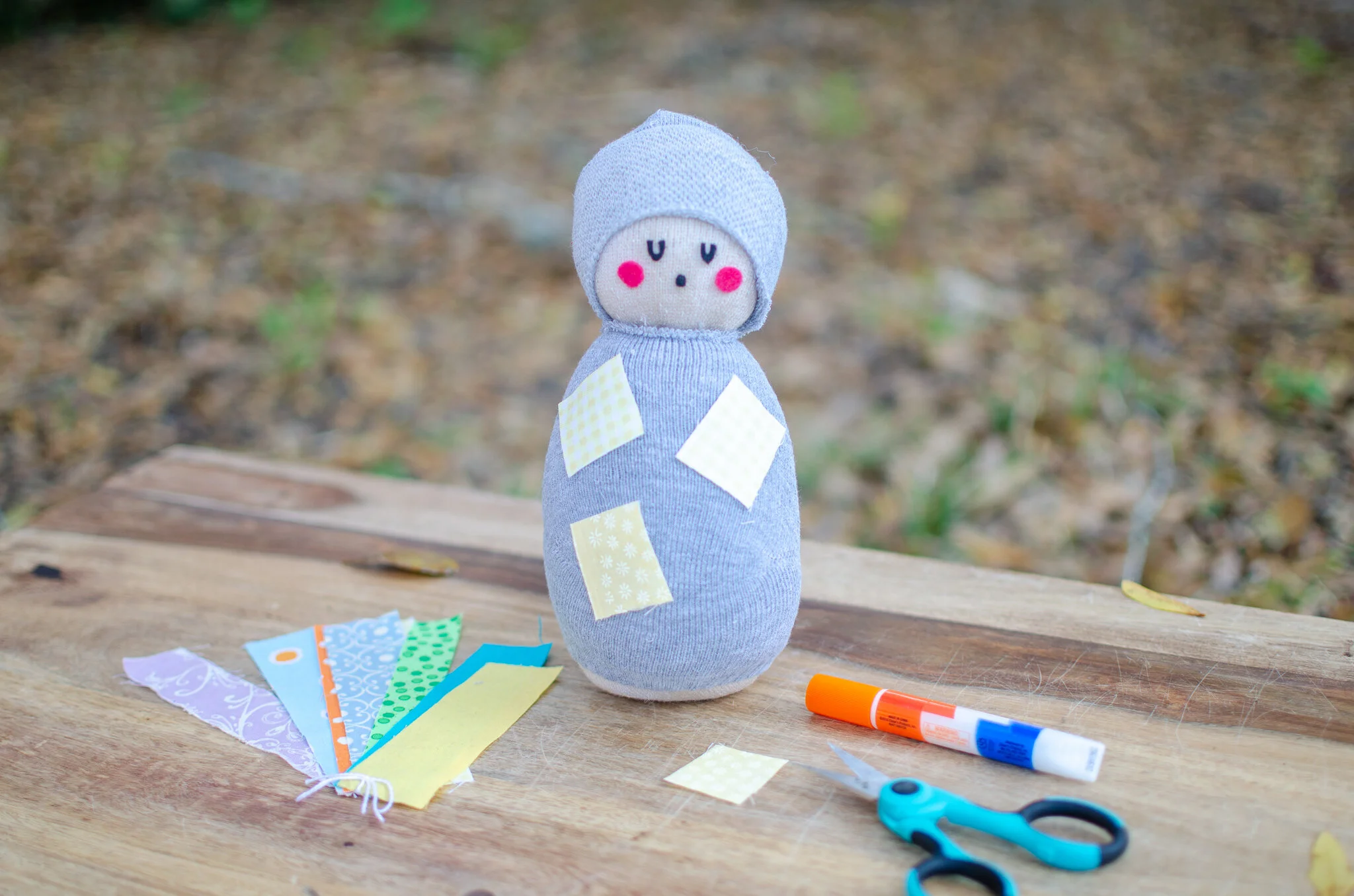 DIY Baby Moses sock doll — Our Happy Tribe