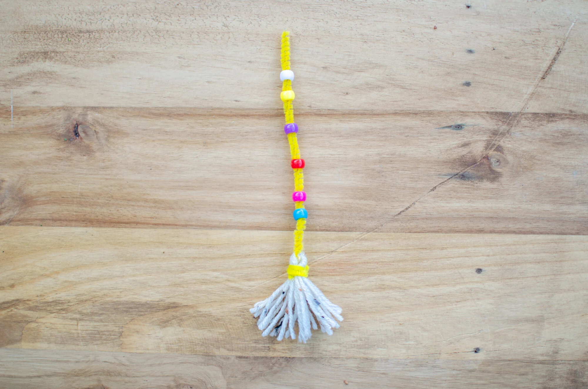DIY: Pipe cleaner broom — Our Happy Tribe