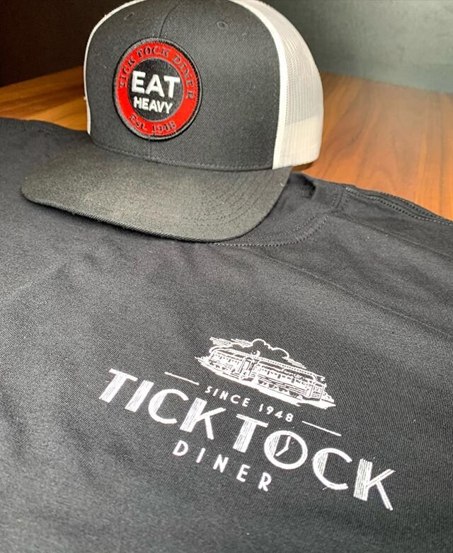 ALL PROCEEDS GO TO STAFF ON MERCHANDISE SALES!! SHOW YOUR SUPPORT FOR NEW JERSEY&rsquo;S MOST ICONIC DINER!
#SupportInStyle #TickTock #NJDiner #EatHeavy #SupportLocalBusiness #merchandise #truckerhats #tshirt #tshirts #nutleynj #rutherfordnj #clifton