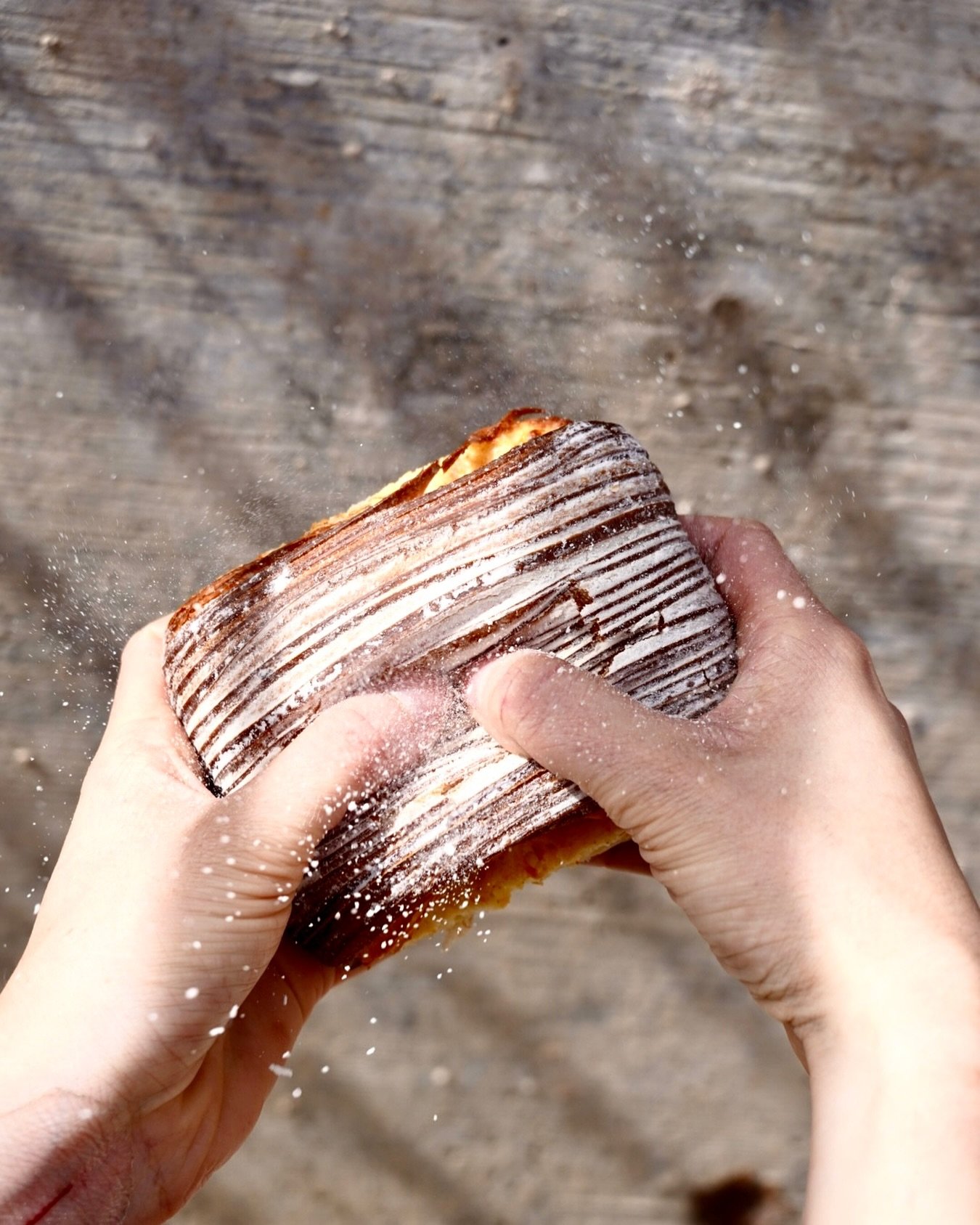 Say cheese and croissant! Our Cheez-It croissant: It&rsquo;s like a cheese party in your mouth, and everyone&rsquo;s invited... except lactose intolerant Larry, sorry Larry!