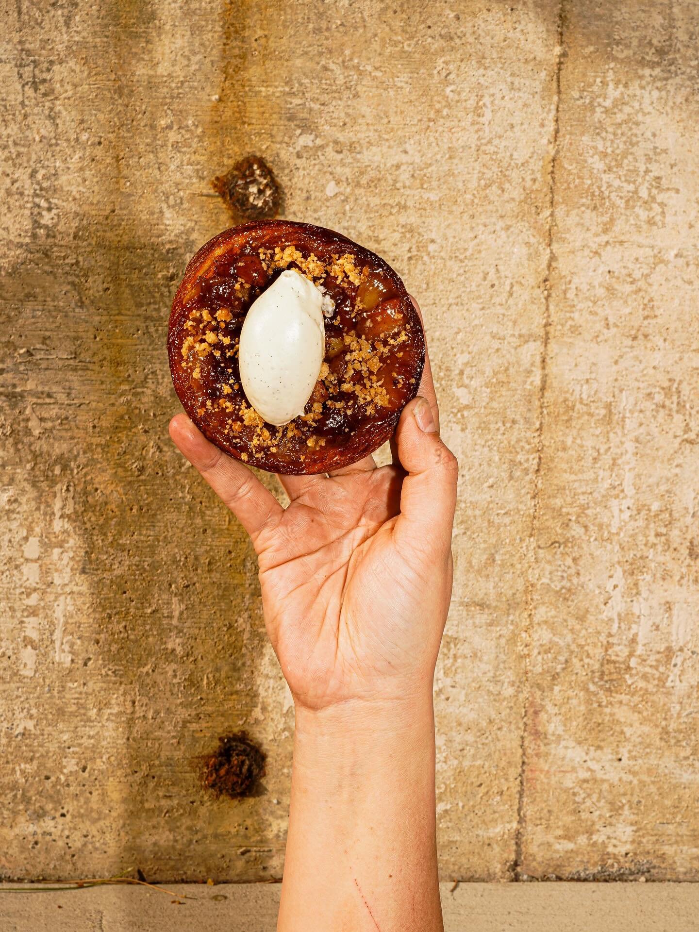 New kid on the block - Poached Pear Tarte Tatin