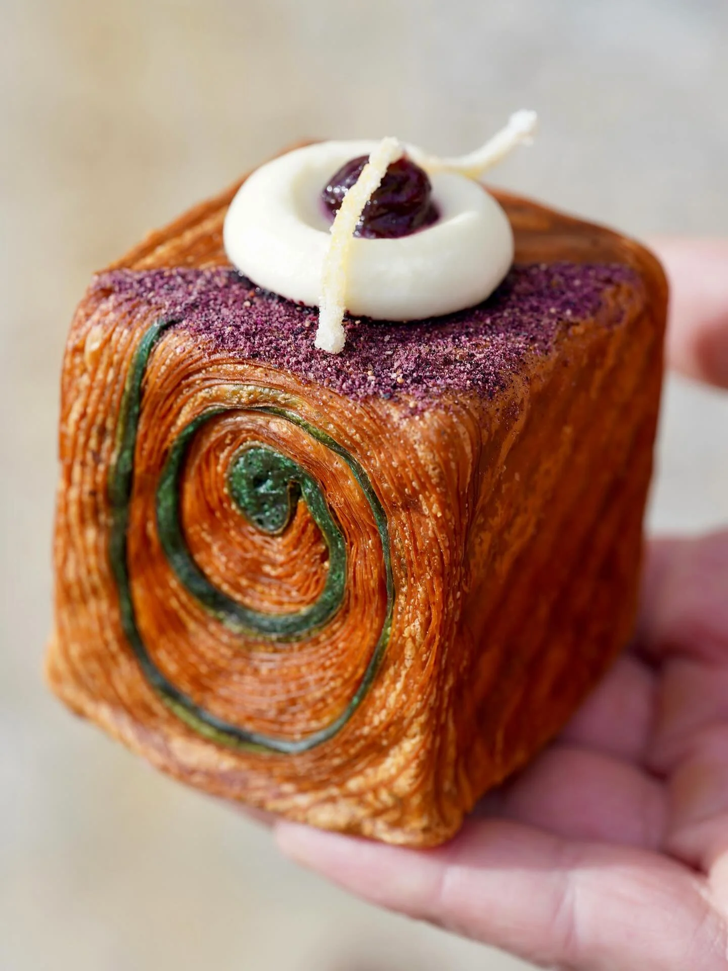 ✨ Sneak peek ✨
Our Asian-inspired menu lands this February, and we&rsquo;re teasing the lineup early.
First up: Blackberry Yuzu Cube - bright, jammy and citrusy!
Dreamt up by India, one of our talented bakers 
More coming soon&hellip;