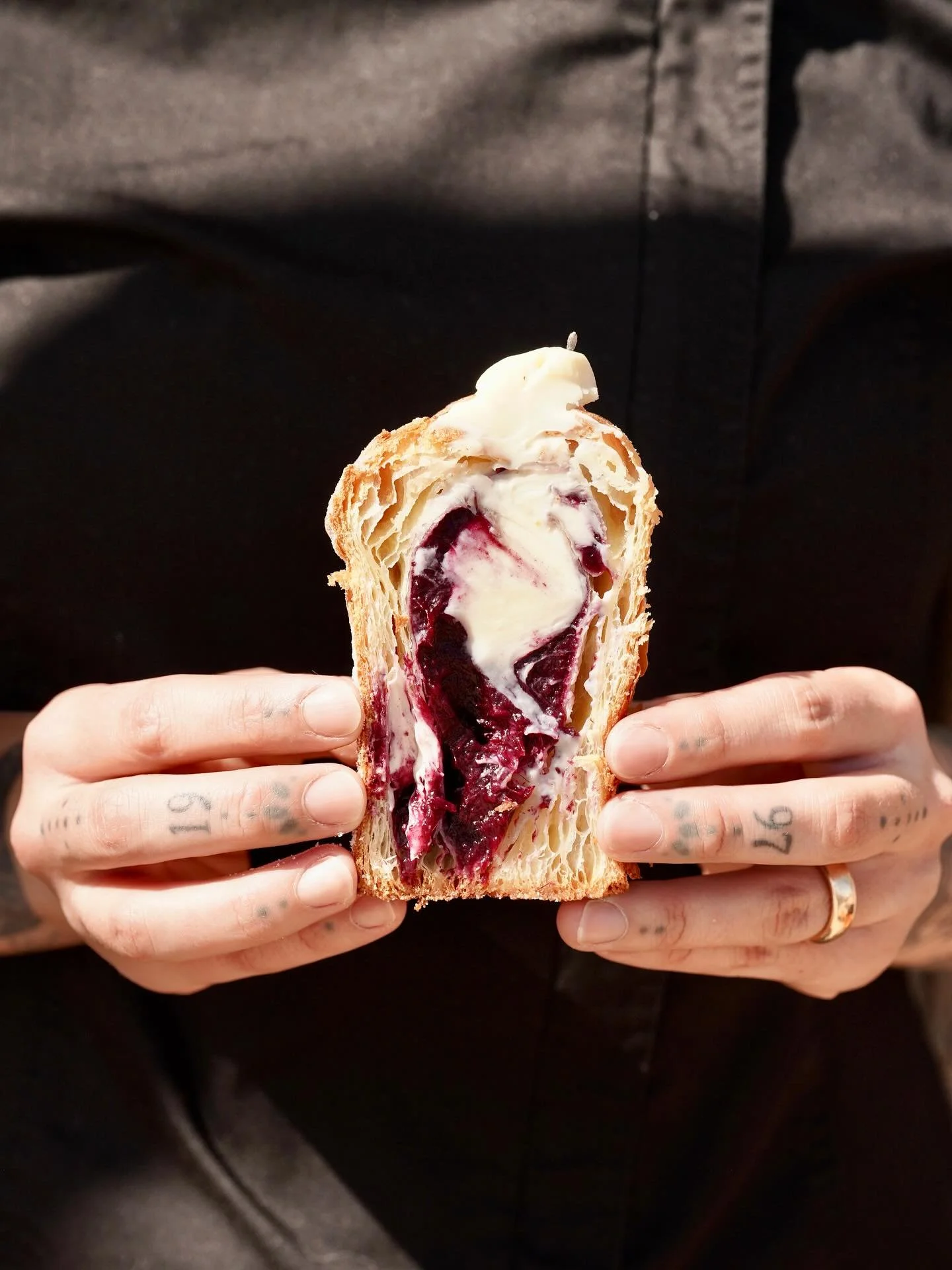 A familiar favorite, reimagined. Blueberry lavender cruffin, coming this May! 🙌🏻🙌🏻🙌🏻