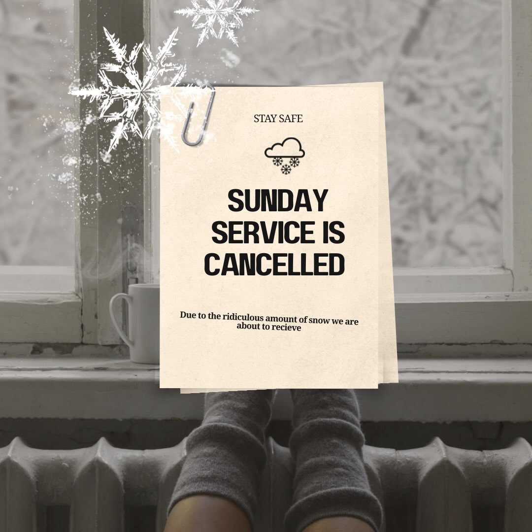 Due to continued projections of dangerous driving conditions, Knox Church will be closed tomorrow, March 15th. Adult Education and the worship service will not be held. 

We invite you to continue in the story of Jesus&rsquo; life by reading John 5 a