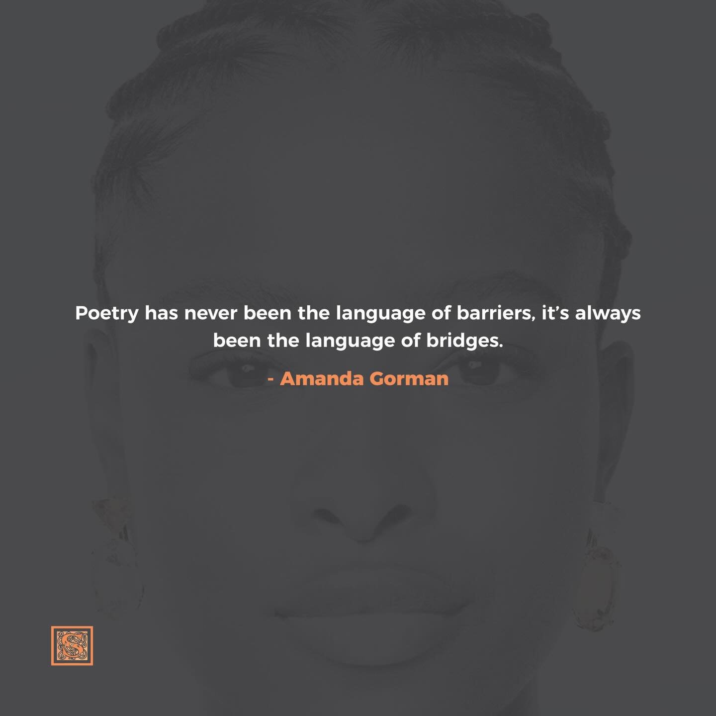 Today, we honor Amanda Gorman @amandascgorman , poet, activist, and the youngest inaugural poet in United States history. When she delivered her poem The Hill We Climb at the 2021 presidential inauguration, her voice resonated far beyond the steps of