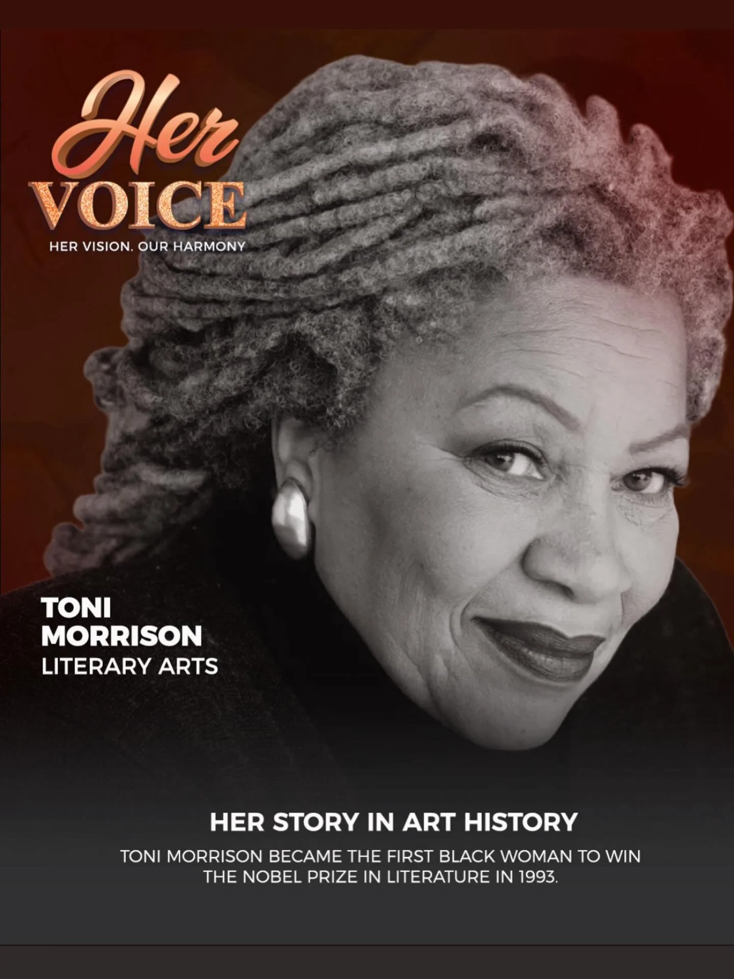 Toni Morrison became the first Black woman to win the Nobel Prize in Literature in 1993.

But beyond that historic achievement, she once said, &ldquo;If there&rsquo;s a book that you want to read, but it hasn&rsquo;t been written yet, then you must w