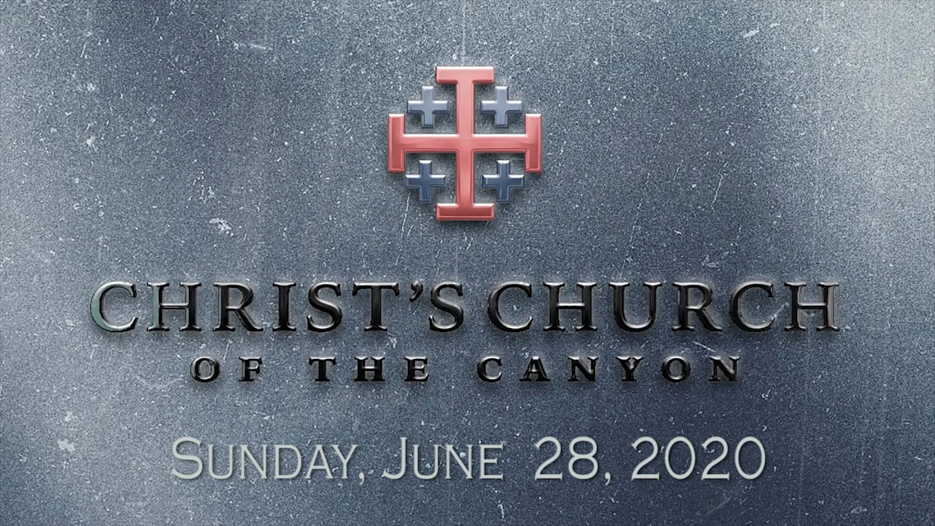 Sermon: June 28, 2020
