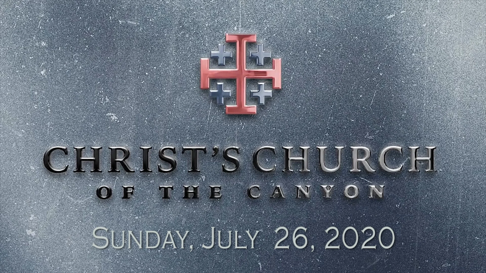 Sermon: July 26, 2020