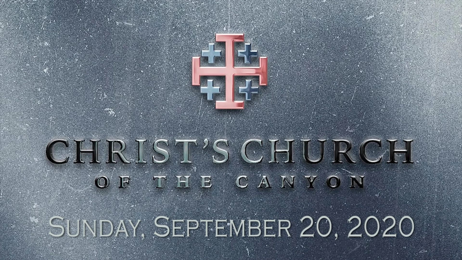 Sermon: September 20, 2020