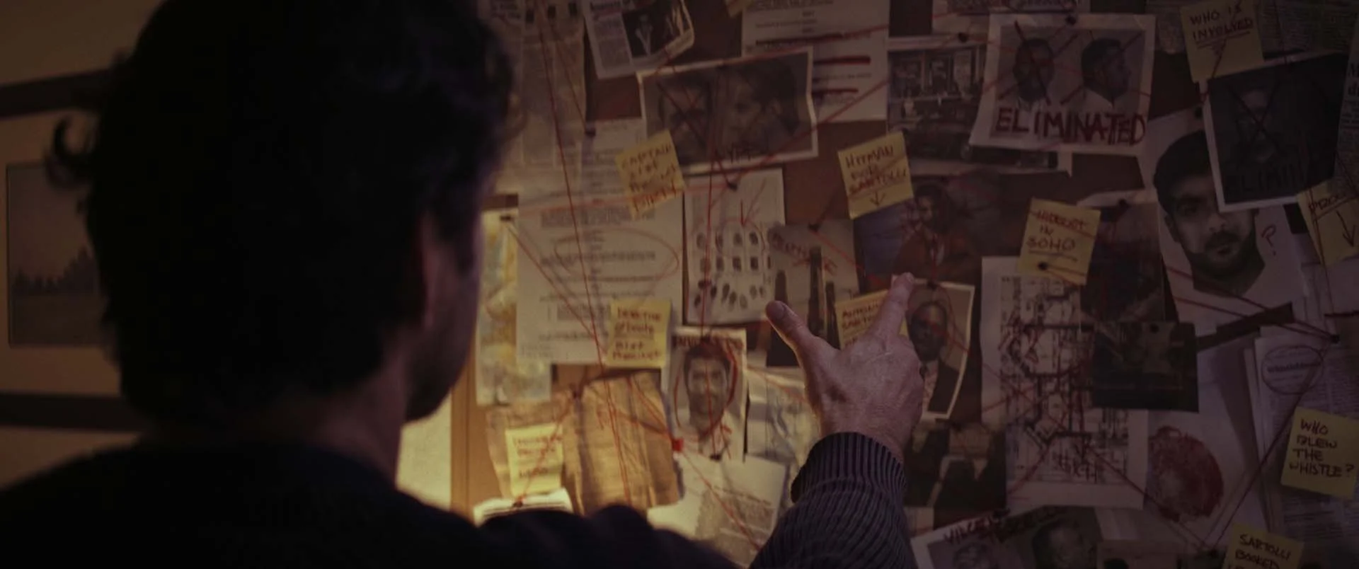 Still frame from short film The Release