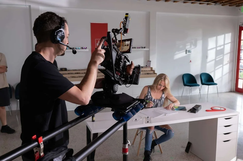 Port St. Lucie Video Production company filming a commercial