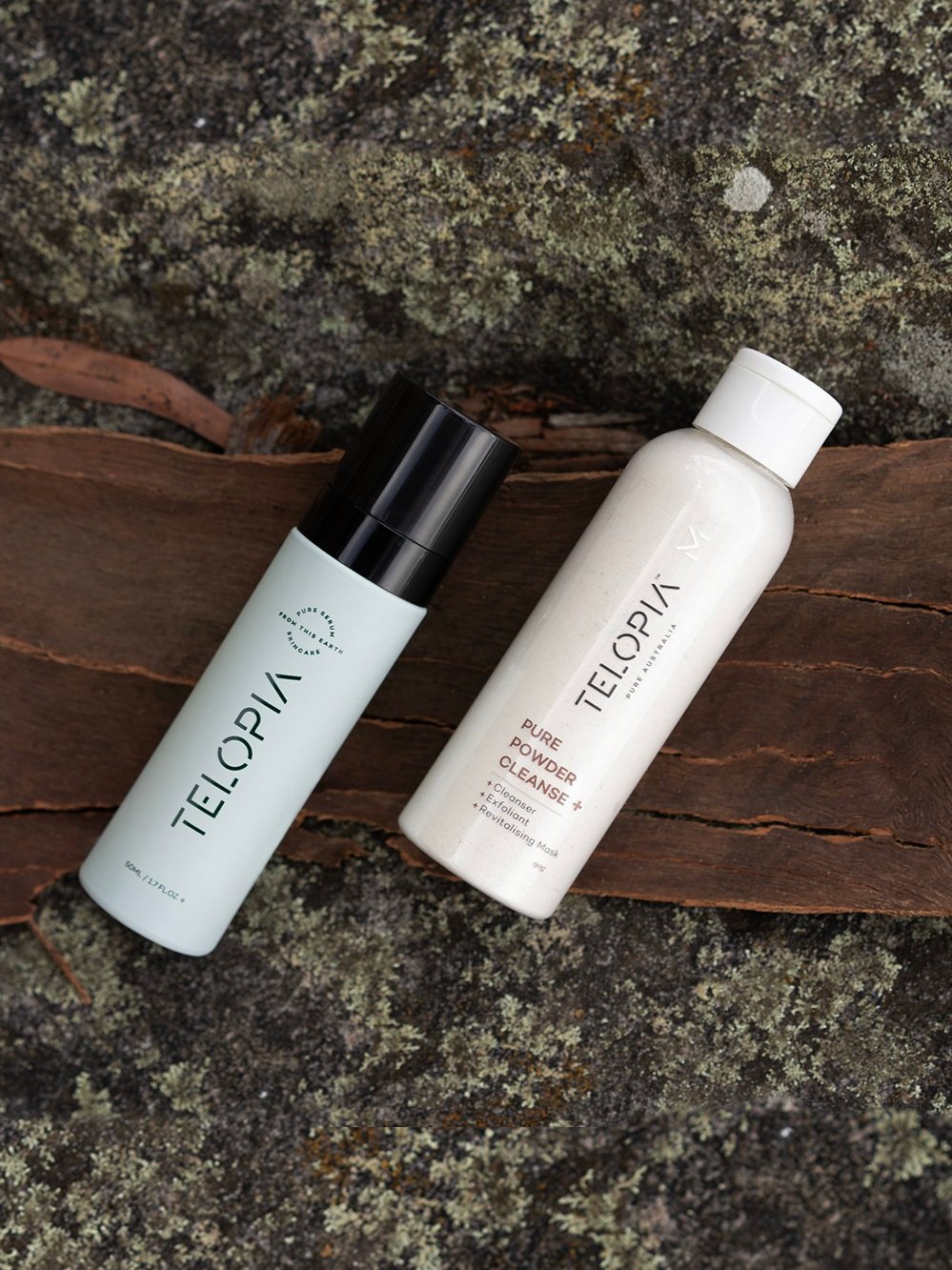 Telopia Skincare the Ultimate Minimalist Skincare Gift Set. Australian made.