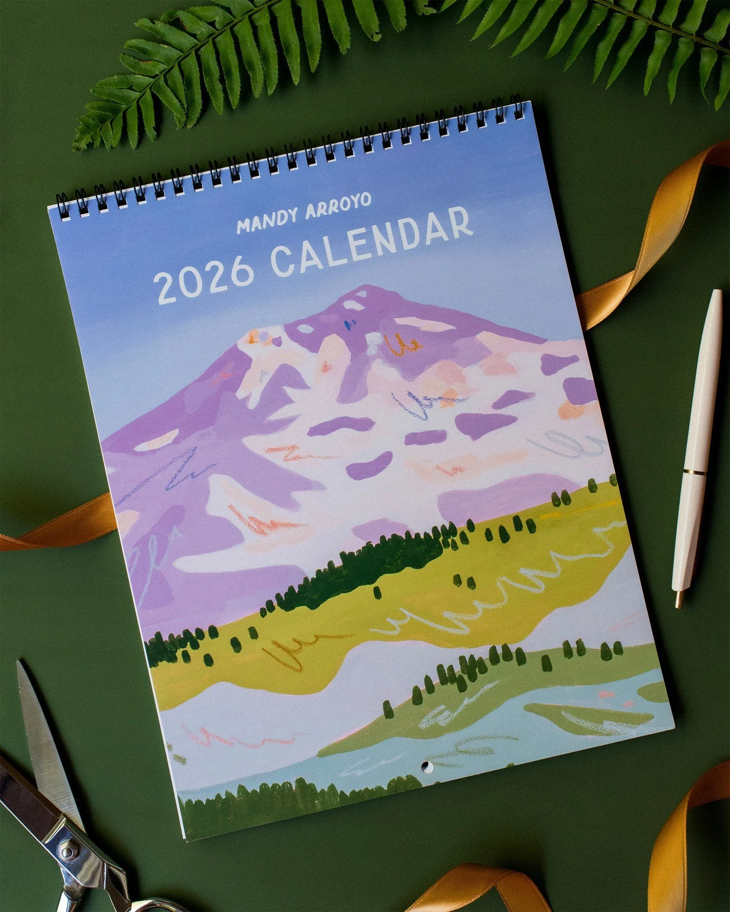 2026 is starting in a few weeks, and that means you probably need a new calendar! This one has space to write in all your important dates, and includes 12, 8x10" art prints. Last day to order for Christmas delivery is Tuesday, Dec 16th.

#2026ca