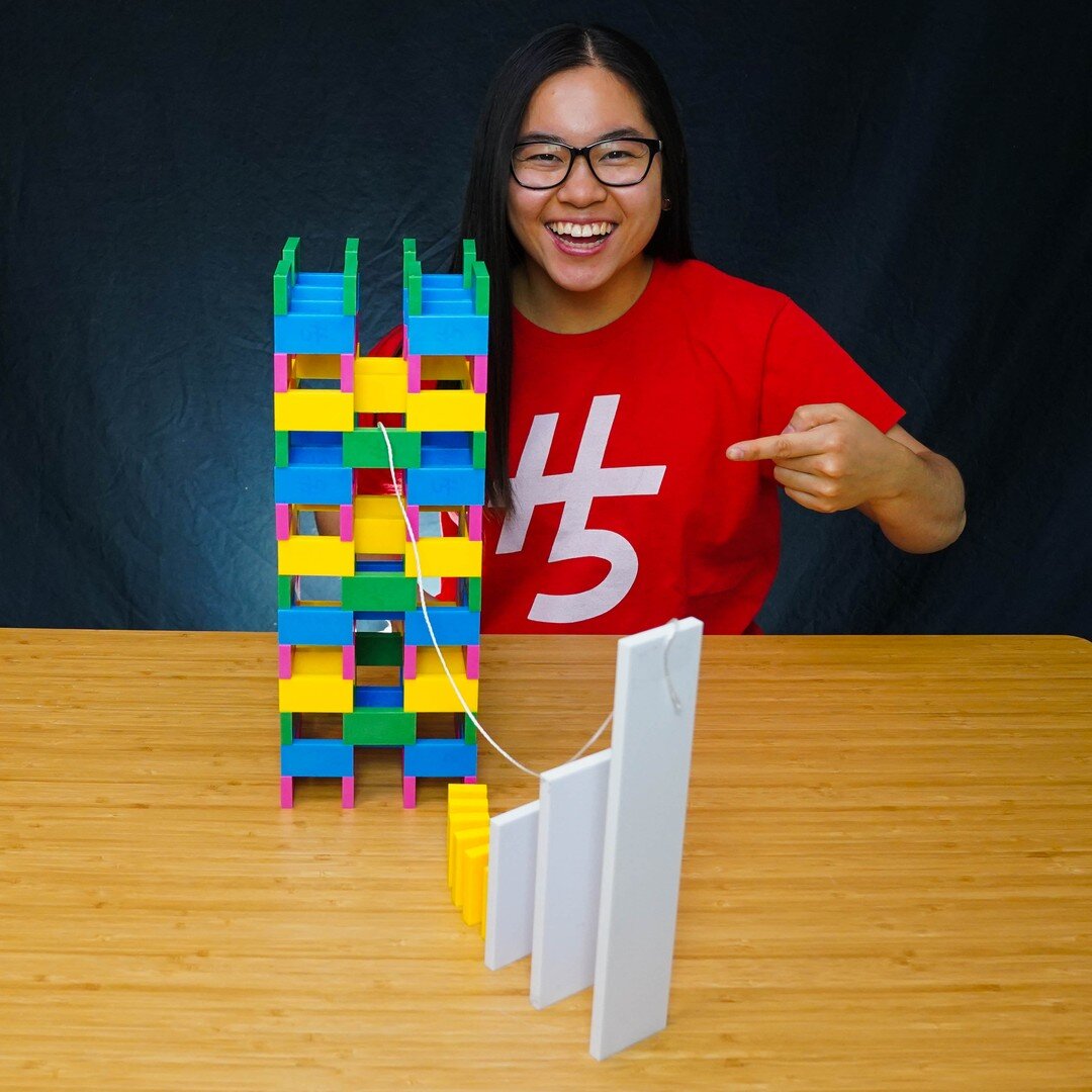 the domino tower technique is a super useful type of structure that can be expanded into all kinds of shapes! head on over to the H5 Domino Community channel to learn how to build one - I go through ALL the details in this tutorial, and point out som