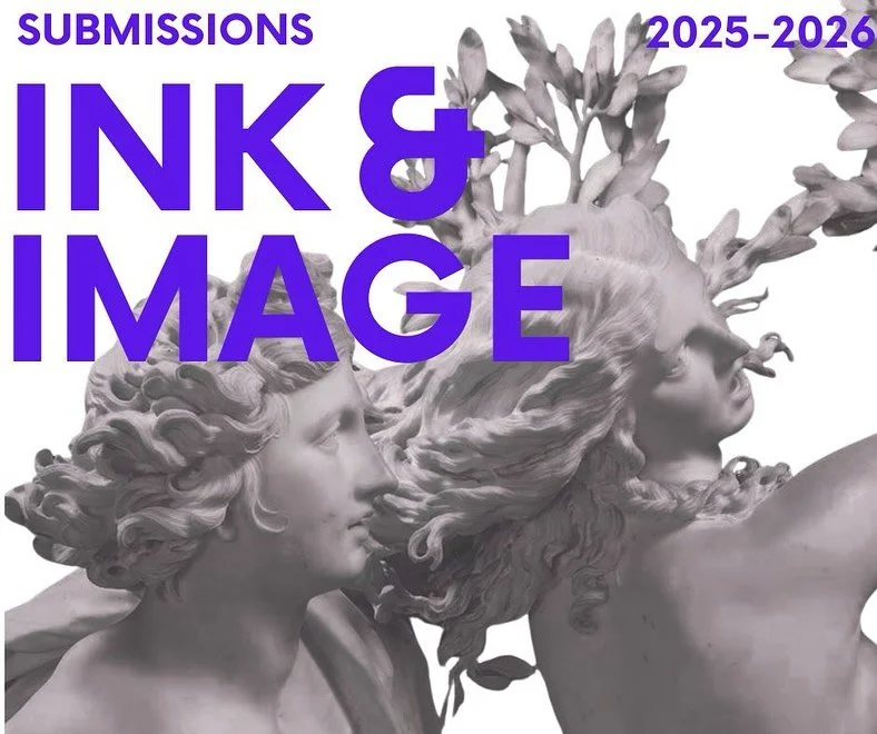 Submissions for Ink &amp; Image&rsquo;s 2026 publication are now open! Check out the link in our bio for more information!