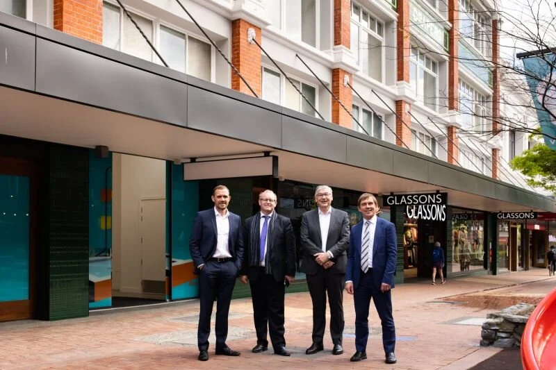 100 Cuba Street building opening