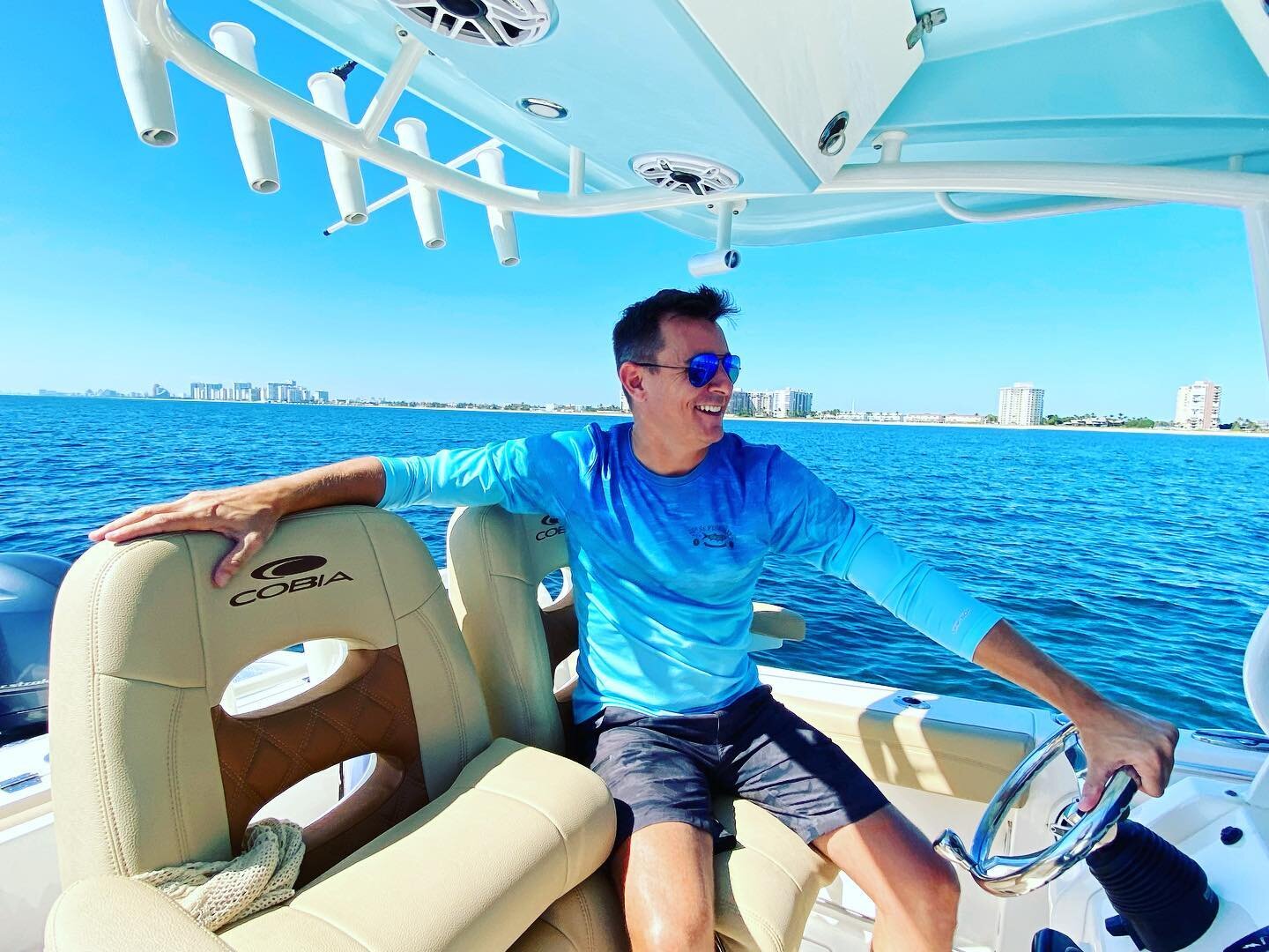 Fridays are for flat water, ocean views, and a moment to disconnect 😎 @bradley.kady showing us how it&rsquo;s done. #realtor #freedomfridays #boatdays #shorttermrentalmasters