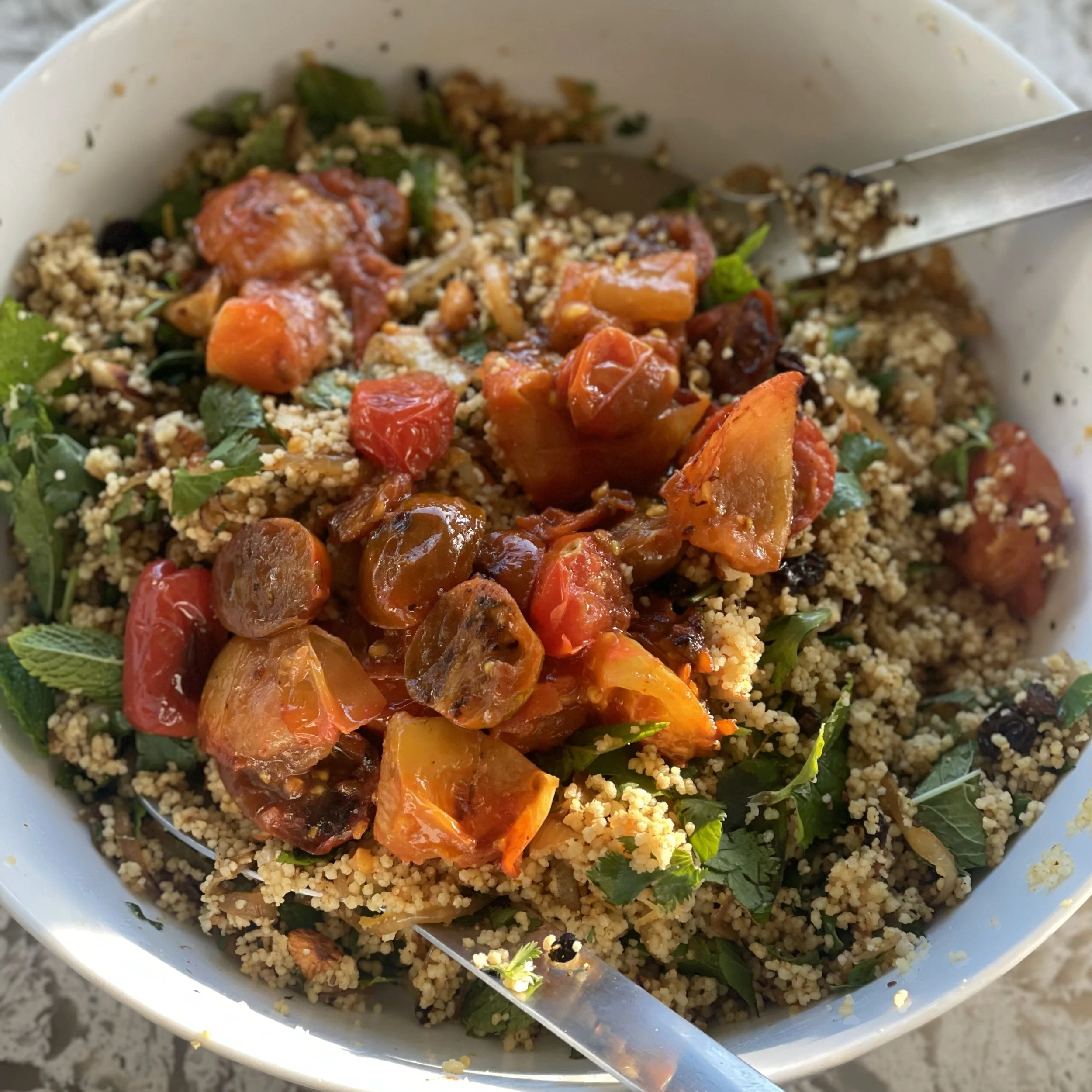 Couscous, Cherry Tomato and Herb Salad