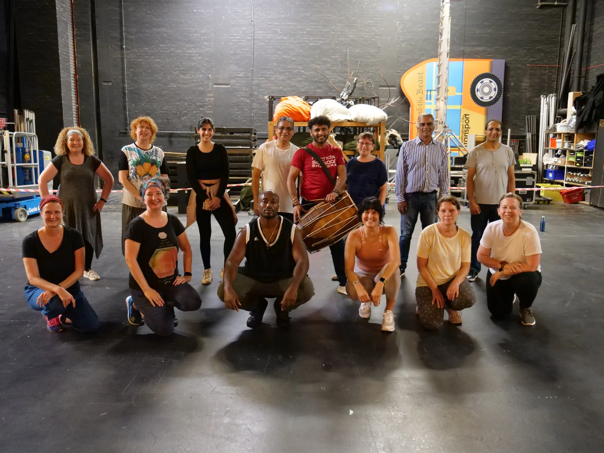 Bhangra Dance &amp; Dhol Percussion in Nottingham - supported by Arts Council England 