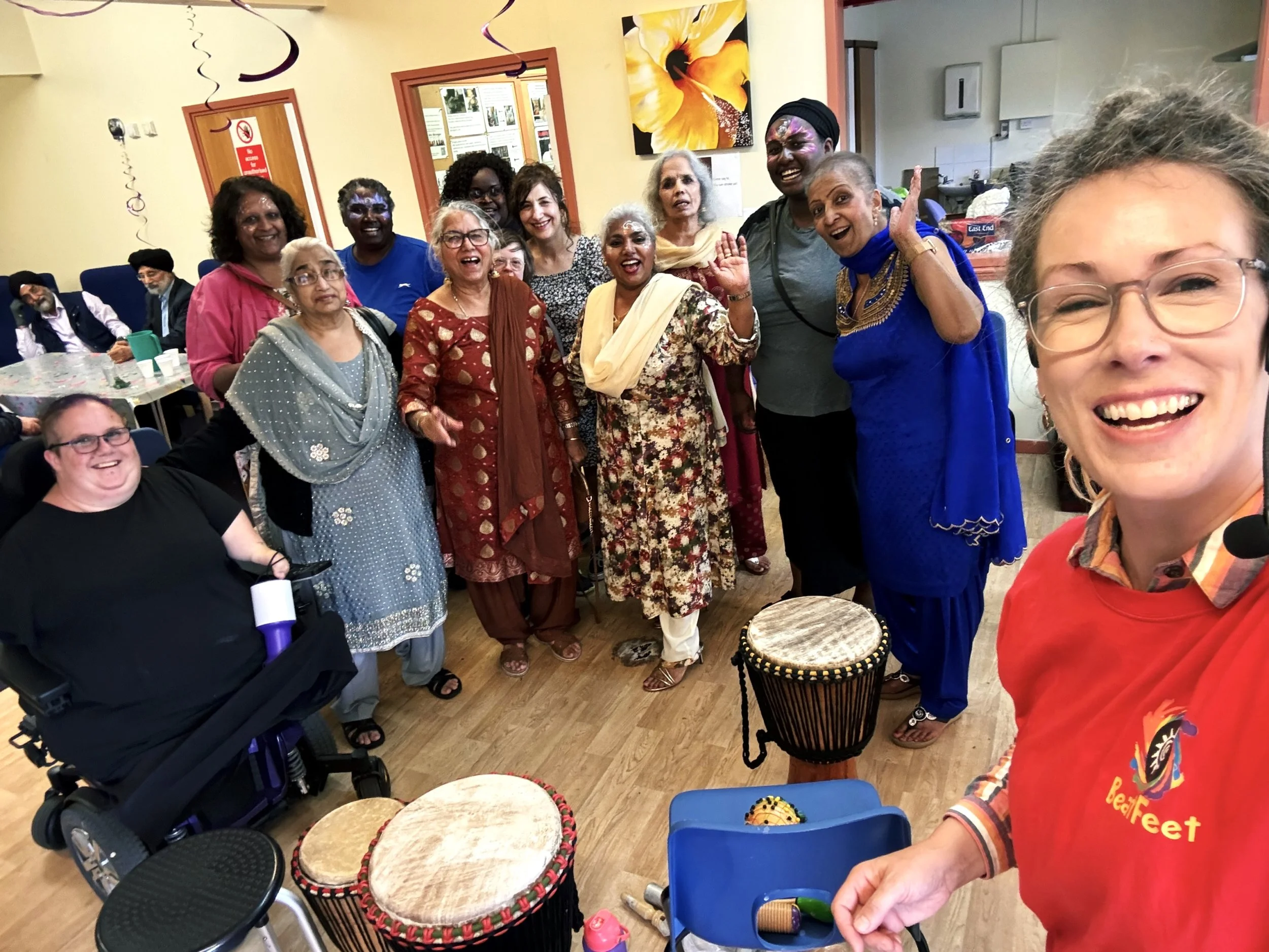 Community Drumming Workshops in Nottingham with BeatFeet