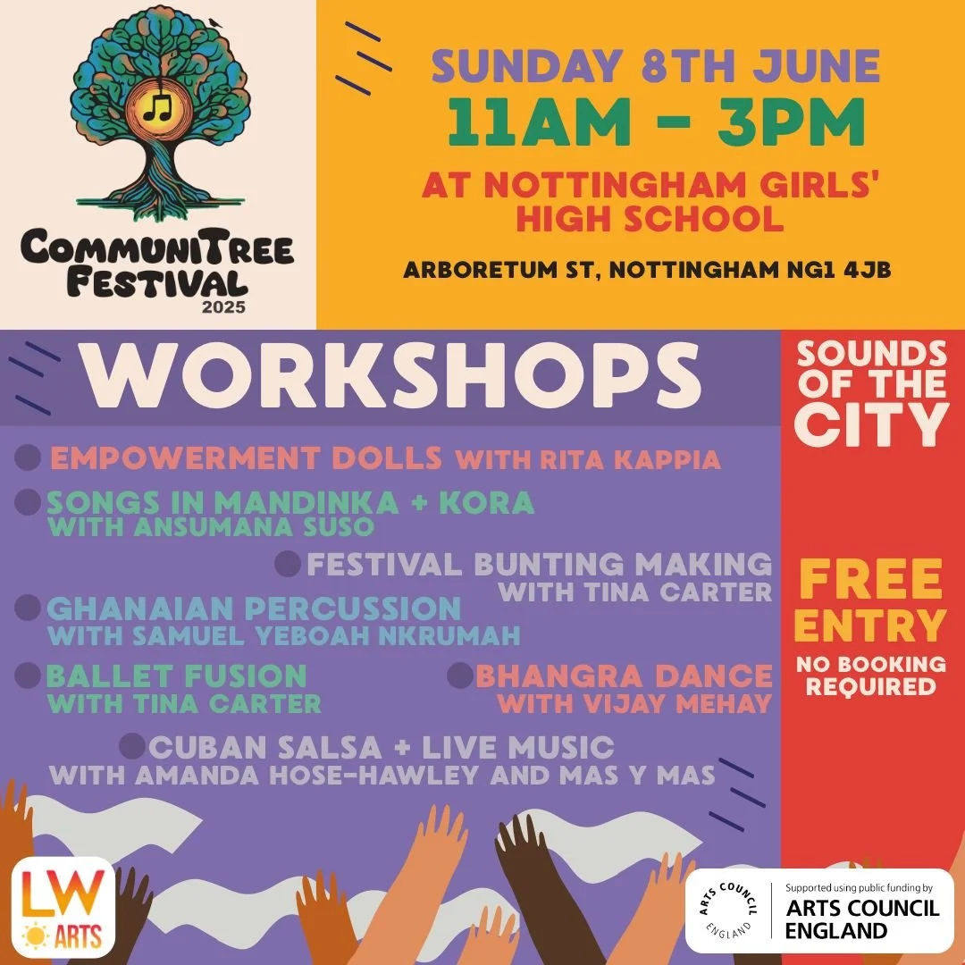 A Day of Creativity and Culture at CommuniTree Festival – Sunday 8th June 2025!