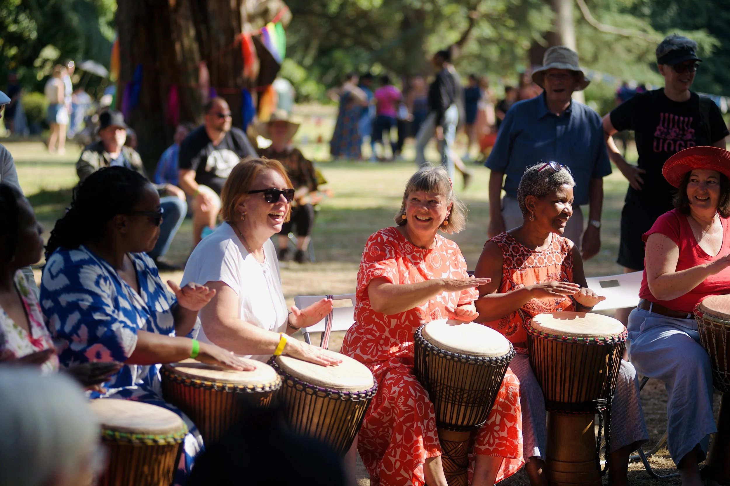Join the Beat: Discover the Happy Lady Drumming Club for Women’s Wellbeing