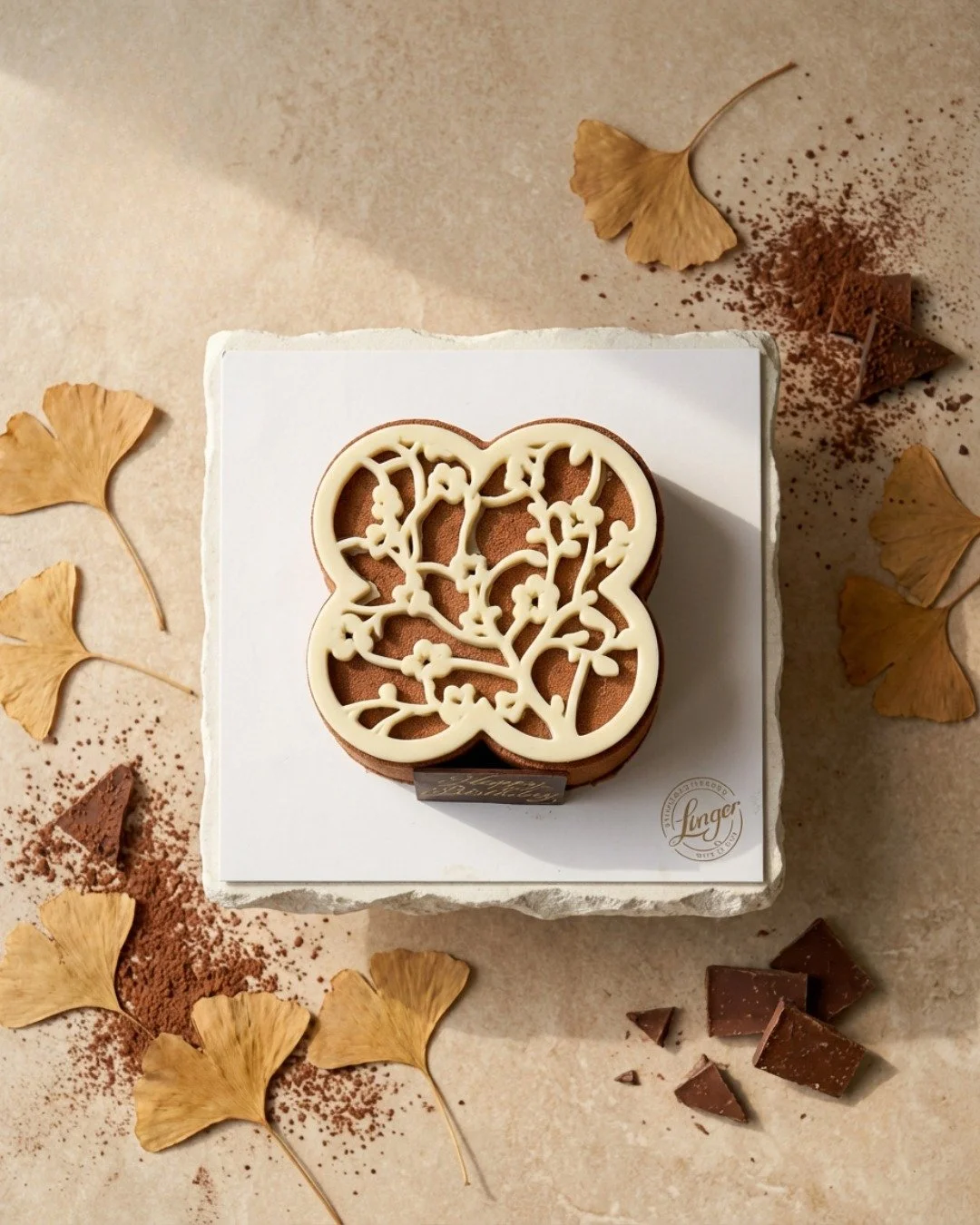 Four layers. One little moment of luck. ✨
Black tea almond sponge, white chocolate cream, strawberry jelly, and roasted hojicha cream.
Nutty, creamy, softly sweet with a hint of tang &mdash; a delicate balance in every bite.
-

#melbournecafe #hojich