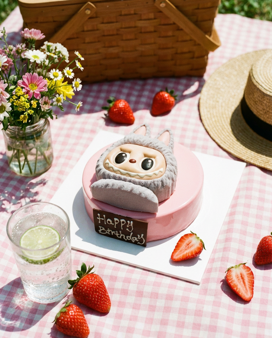 Birthday Fuzzy Lopopo