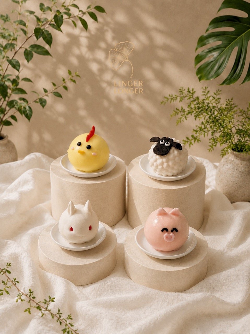 Linger Animal Set - 4 pieces（online price only）